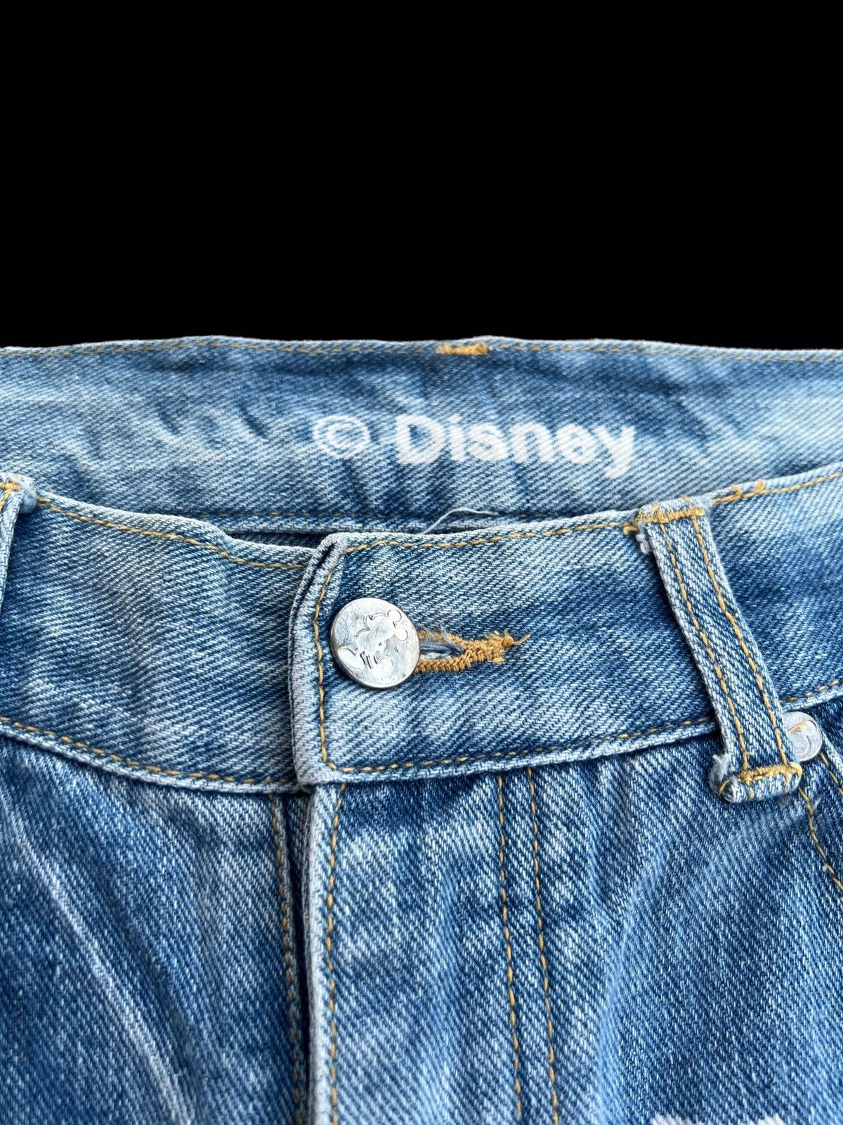 Vintage Vintage Distressed Mickey Jeans Size US 28 / EU 44 - 8 Thumbnail