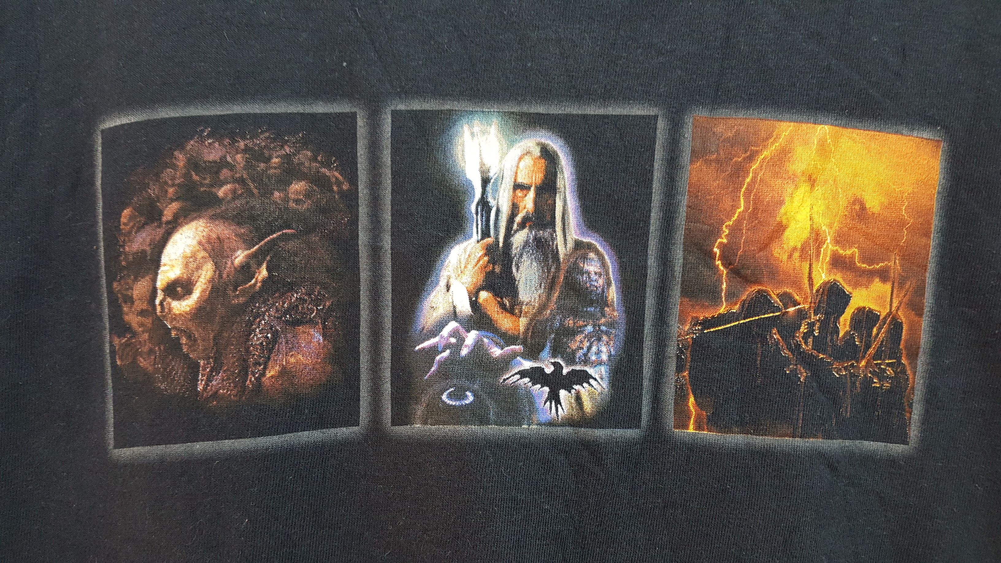 Vintage 🔥 LORD OF THE RINGS THE FELLOWSHIP OF THE RING PROMO TEE Size US L / EU 52-54 / 3 - 4 Thumbnail