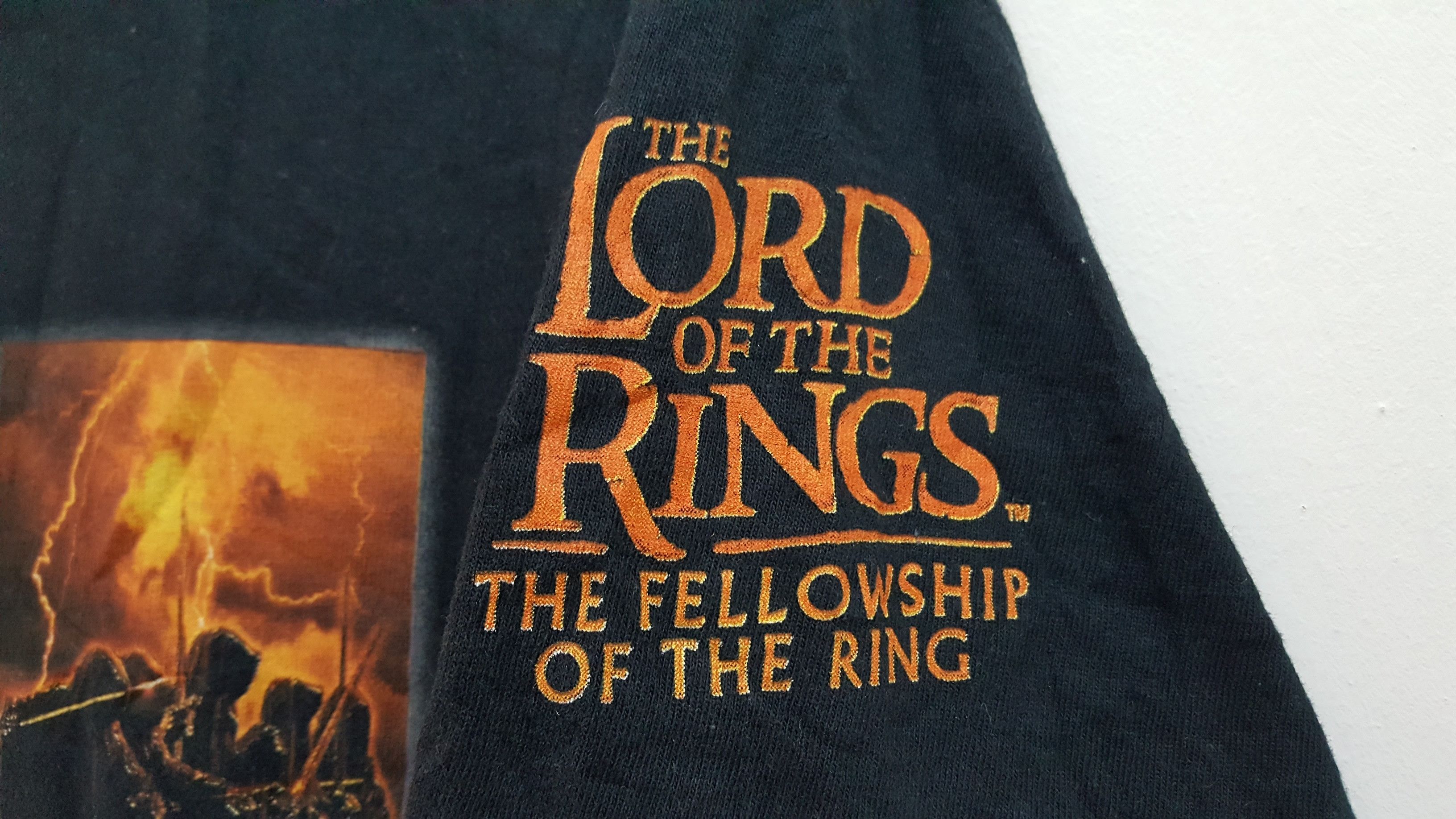 Vintage 🔥 LORD OF THE RINGS THE FELLOWSHIP OF THE RING PROMO TEE Size US L / EU 52-54 / 3 - 3 Thumbnail