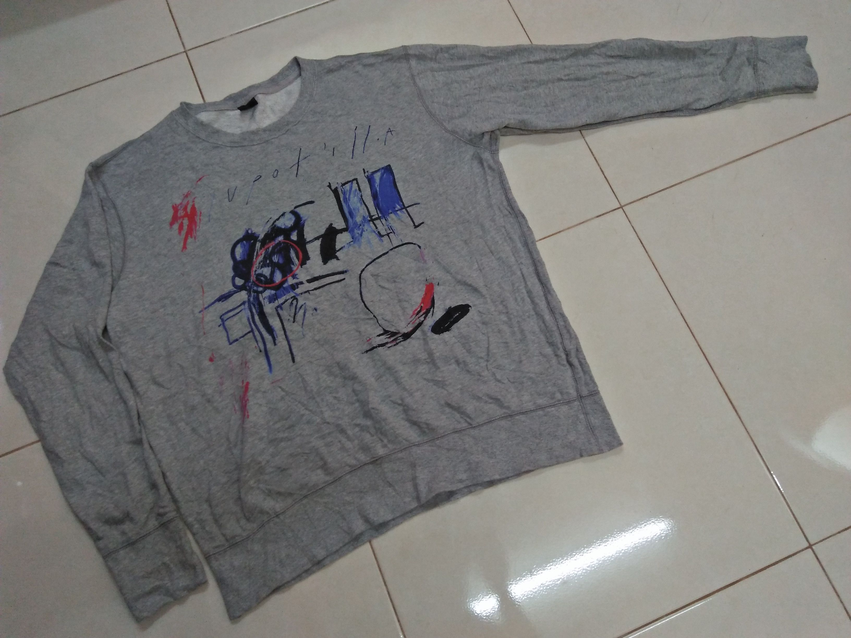 Jean-Michel Basquiat × Uniqlo SPRZ NY X Jean-Michel Basquiat X Uniqlo Art Sweatshirts Size US M / EU 48-50 / 2 - 3 Thumbnail
