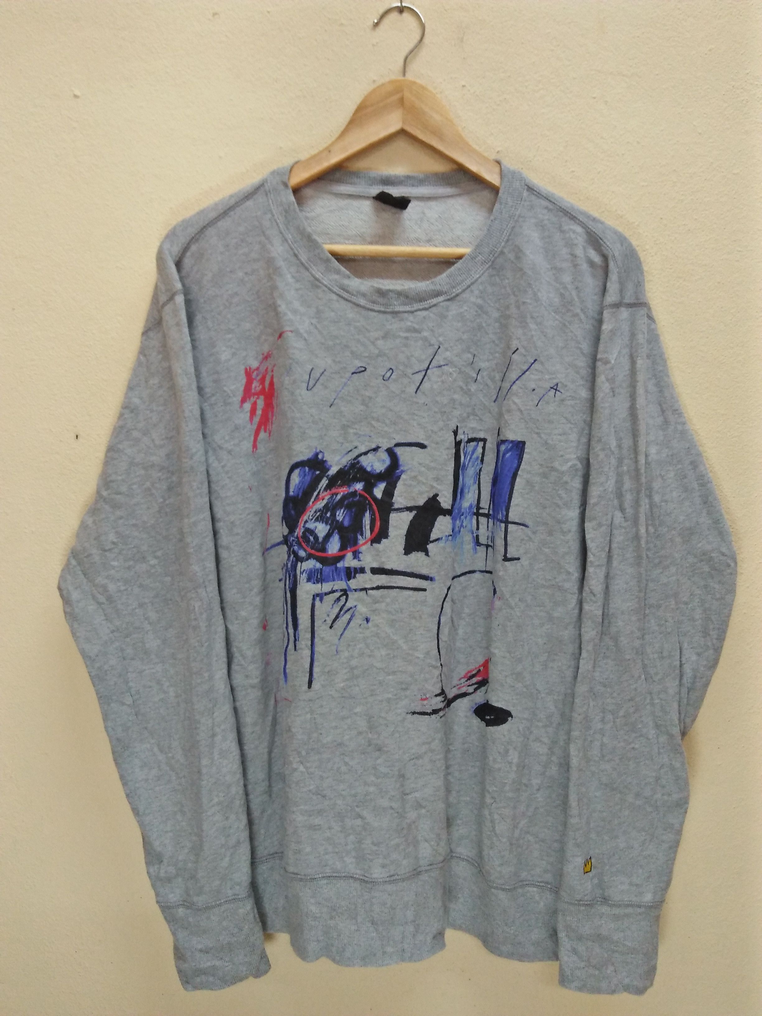 Jean-Michel Basquiat × Uniqlo SPRZ NY X Jean-Michel Basquiat X Uniqlo Art Sweatshirts Size US M / EU 48-50 / 2 - 1 Thumbnail