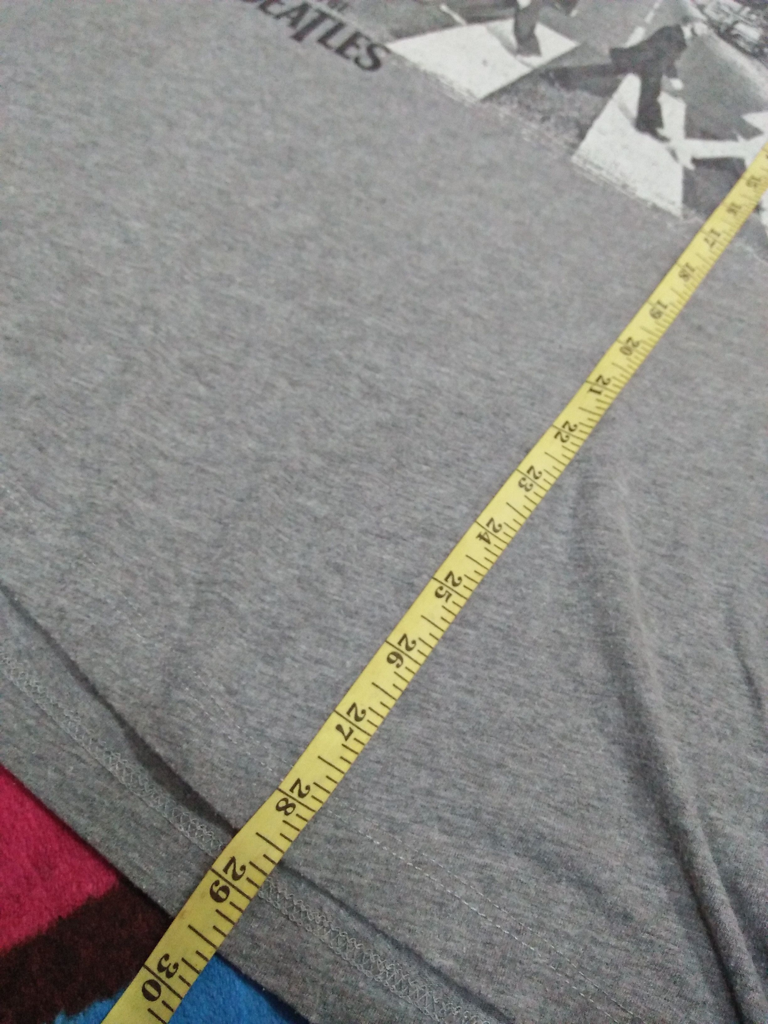 Apple × Band Tees THE BEATLES Abbey Road 2010 Apple Big Graphic Gray Tee Size US L / EU 52-54 / 3 - 5 Thumbnail