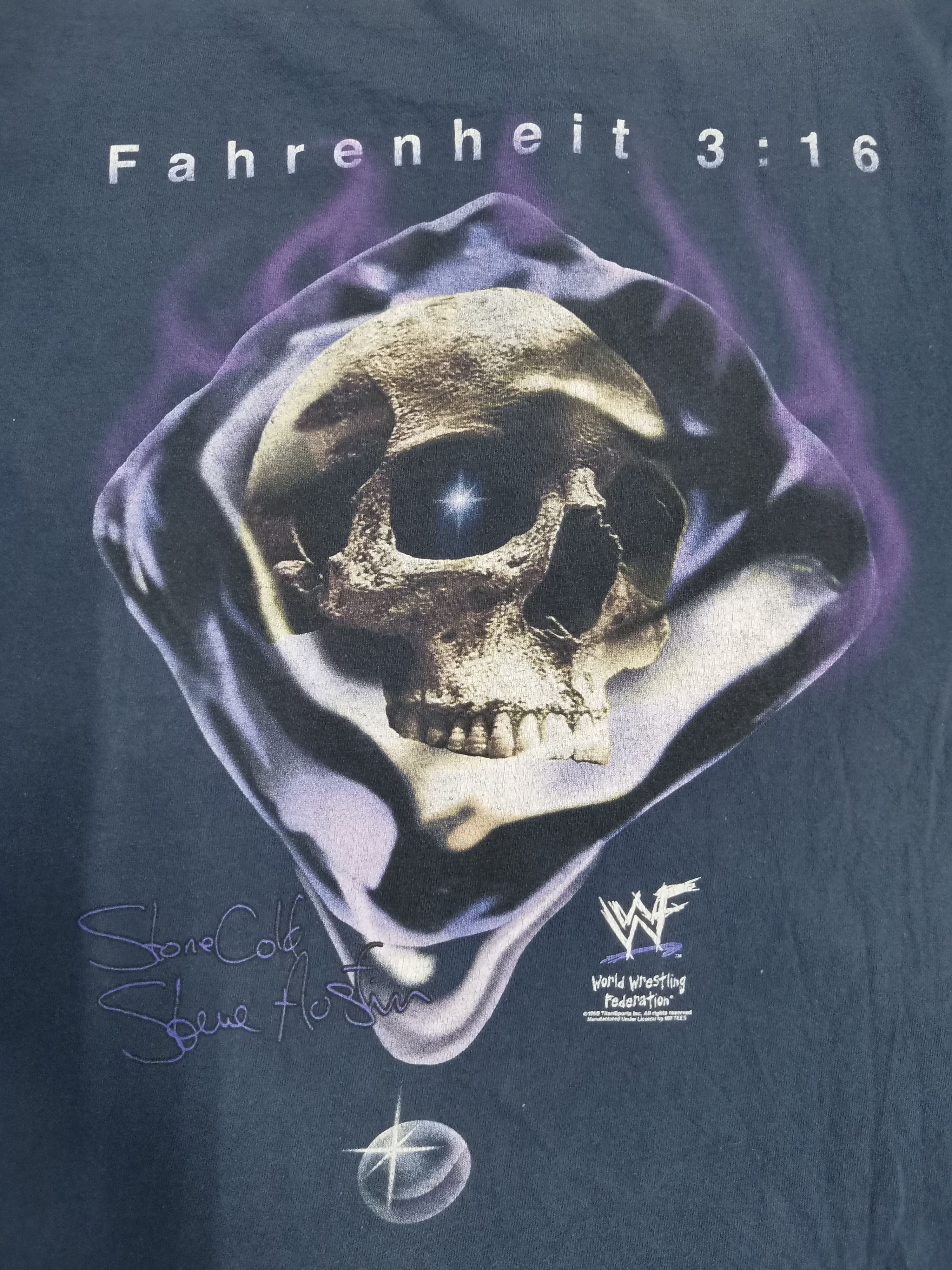 Vintage Vintage Stone Cold Steve Austin WWF Fahrenheit 3:16 Tee | Grailed