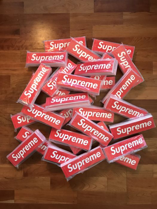 Supreme box logo stickers bulk sales