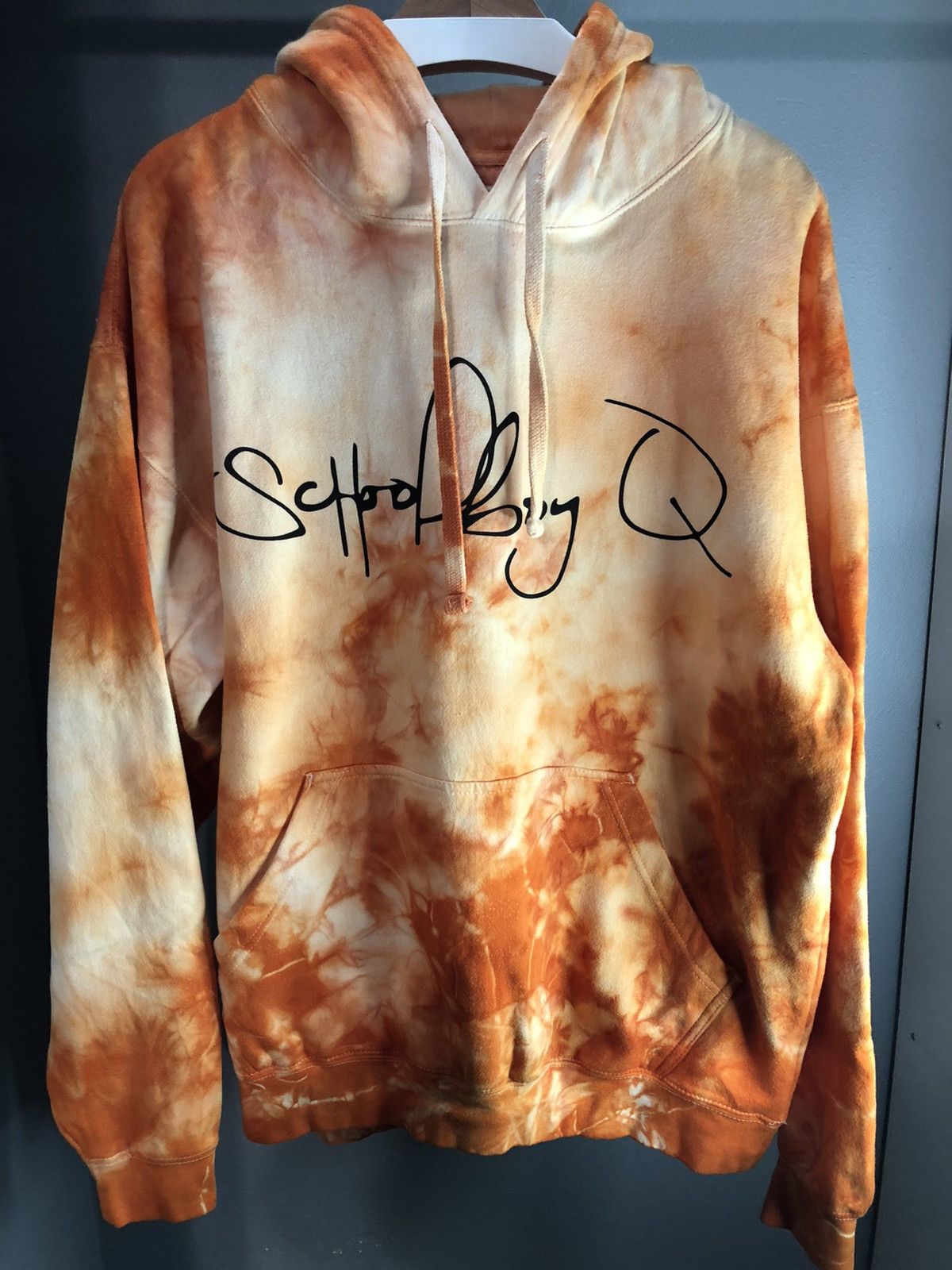 Schoolboy q tie store dye hoodie