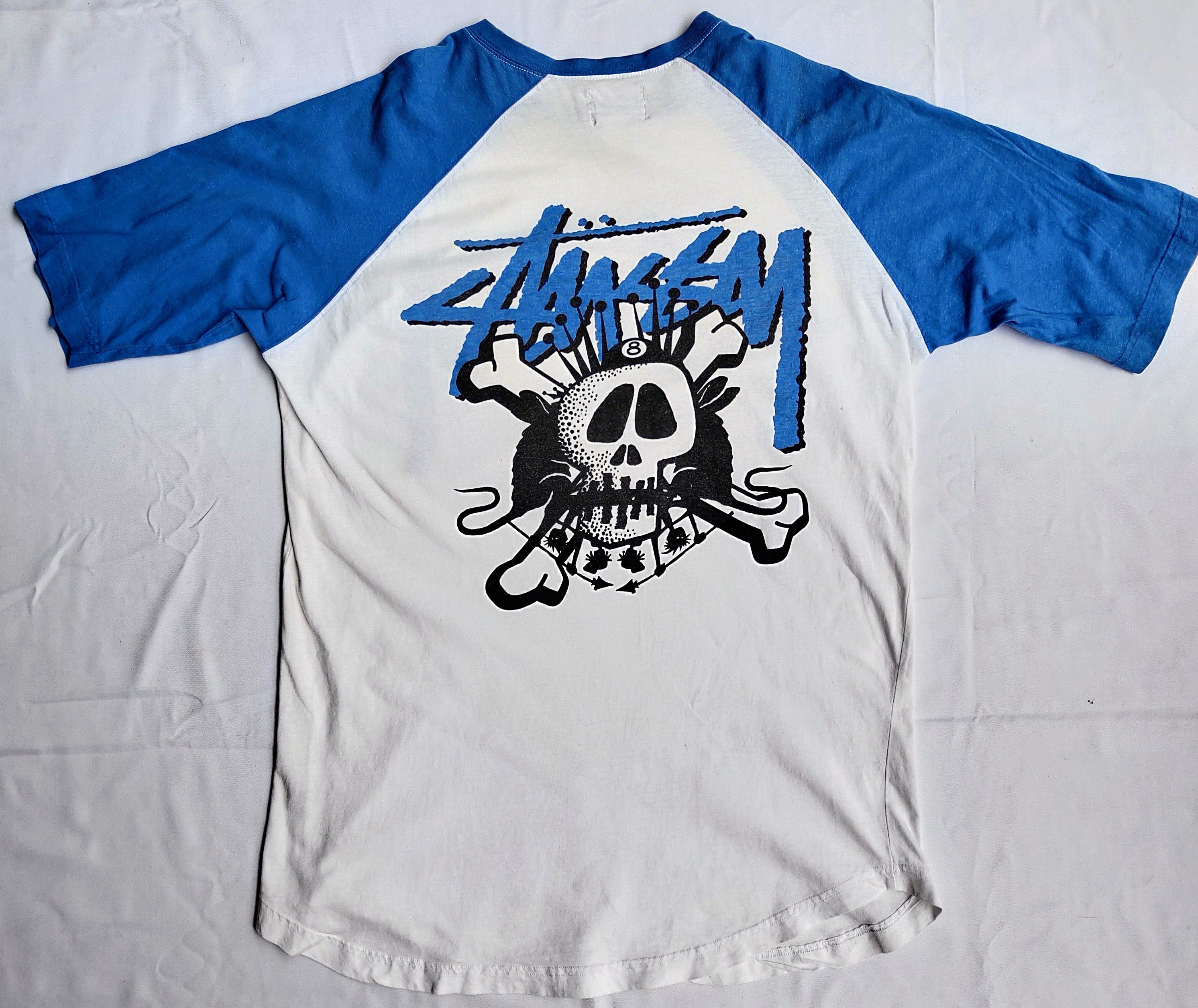 Rare Japan Stussy Double sided