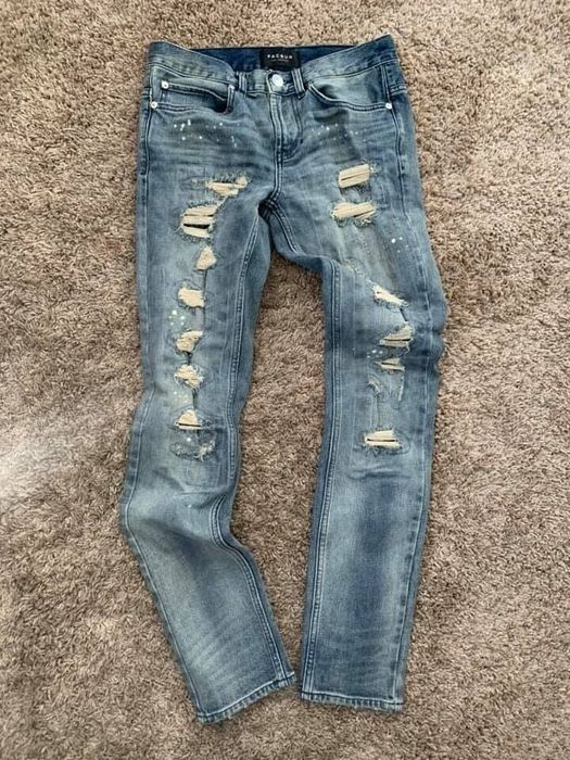 Pacsun Pacsun Los Angeles Stacked Distressed Skinny Jeans | Grailed