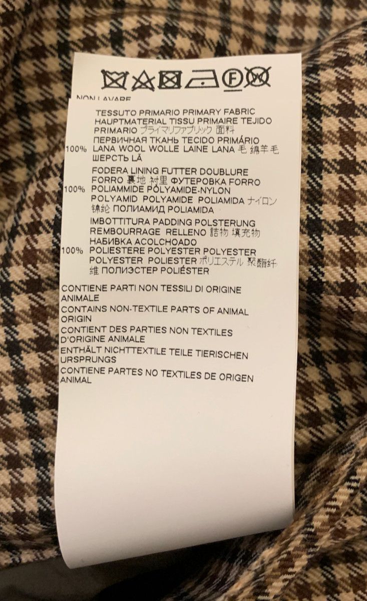 Maison Margiela Maison Margiela 20FW Double-Breasted Wool Jacket Size US S / EU 44-46 / 1 - 8 Thumbnail