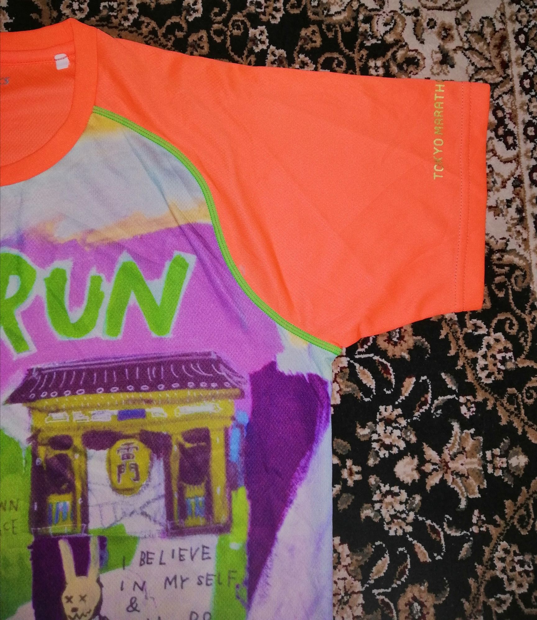 Asics AWESOME GRAPHIC DESIGN ASICS JERSEY TOKYO MARATHON 15 Size US L / EU 52-54 / 3 - 5 Thumbnail