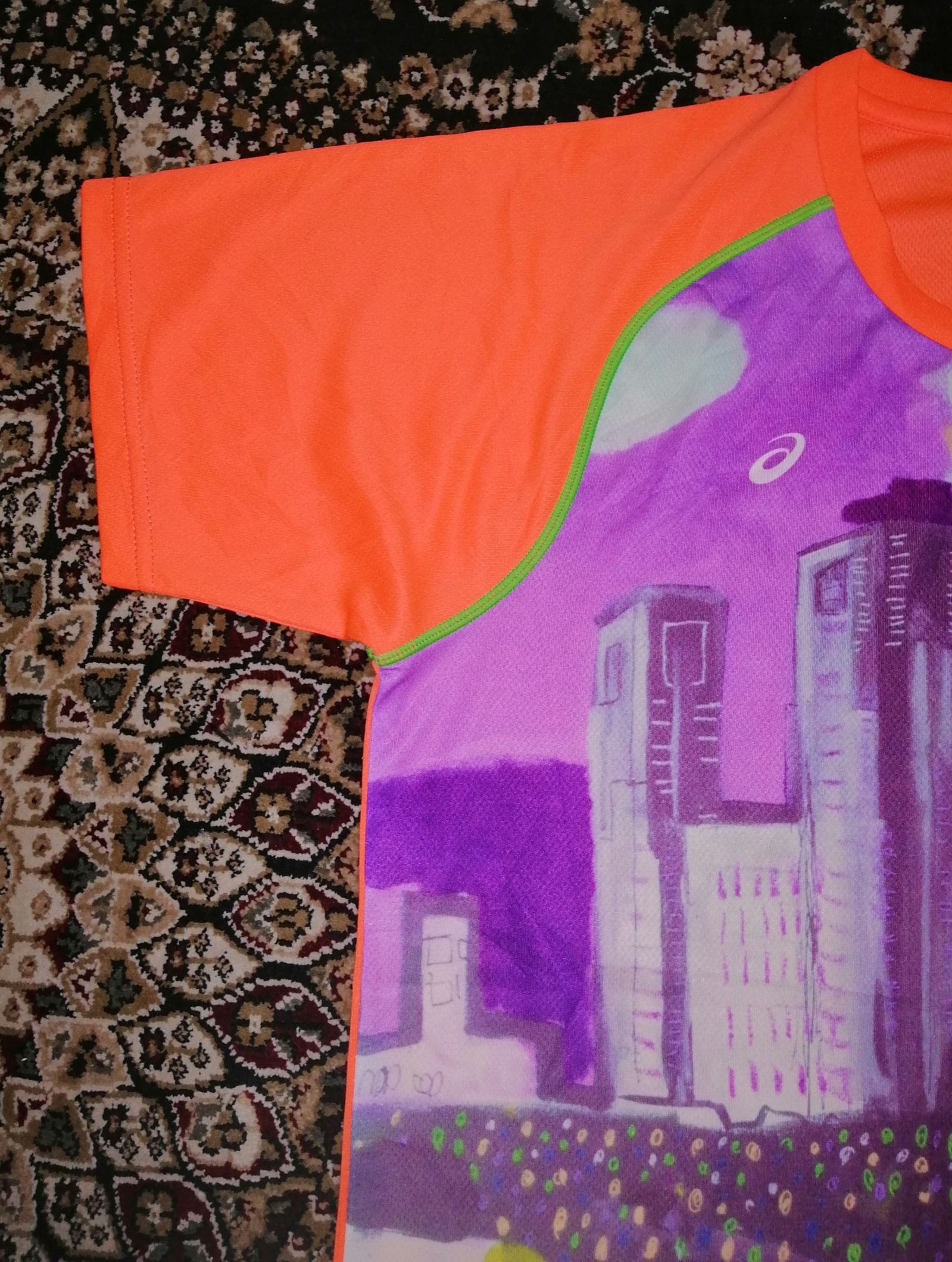 Asics AWESOME GRAPHIC DESIGN ASICS JERSEY TOKYO MARATHON 15 Size US L / EU 52-54 / 3 - 9 Thumbnail