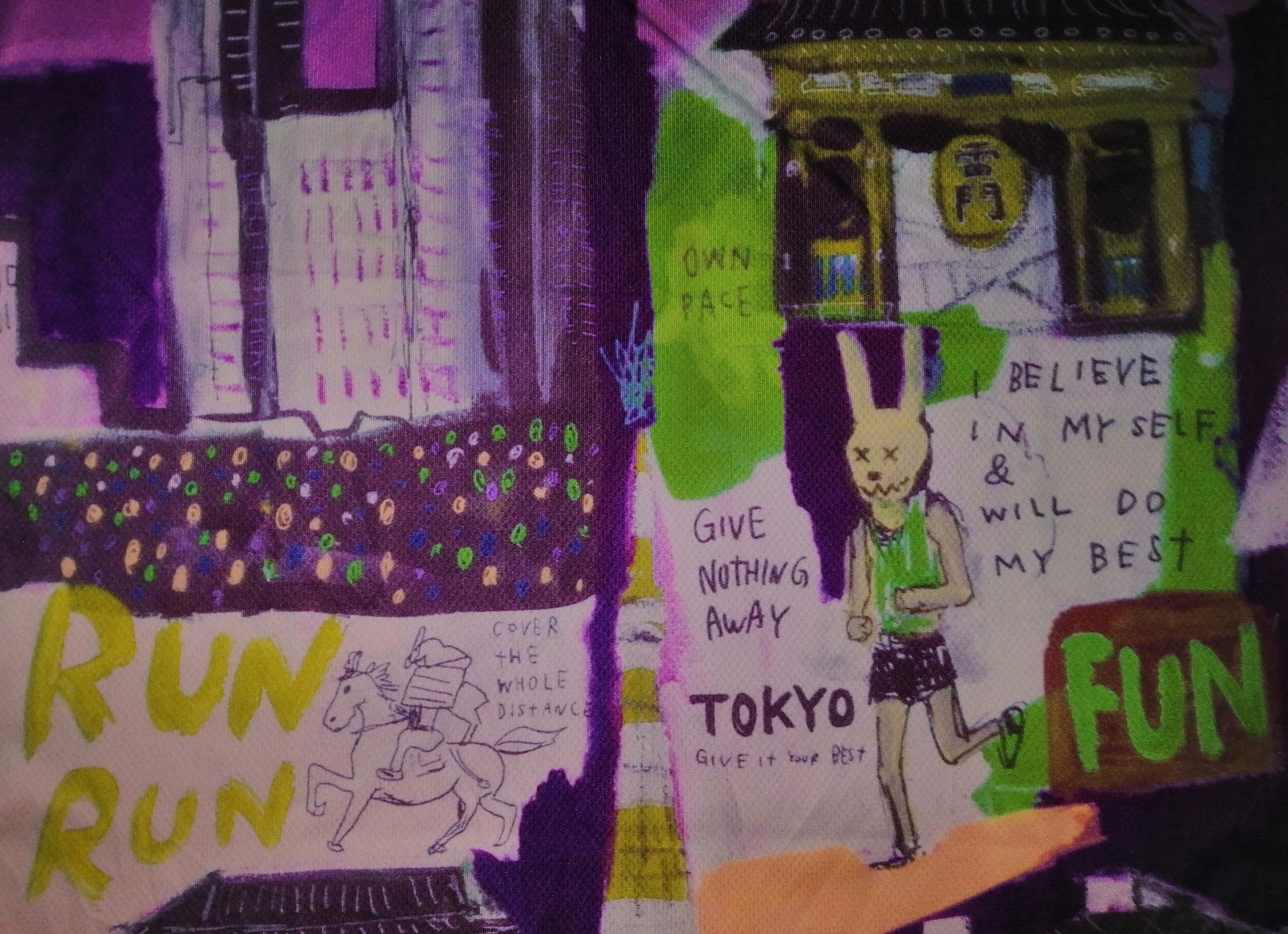 Asics AWESOME GRAPHIC DESIGN ASICS JERSEY TOKYO MARATHON 15 Size US L / EU 52-54 / 3 - 4 Thumbnail