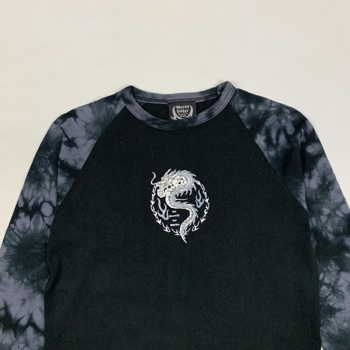 Japanese Brand Vintage Designer Dragon Art Style Sukajan TShirt Size US XS / EU 42 / 0 - 6 Thumbnail