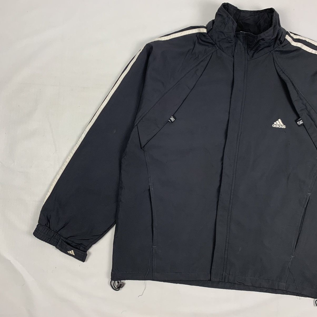 Adidas Vintage Adidas Light Zipper Jacket Size US M / EU 48-50 / 2 - 2 Thumbnail