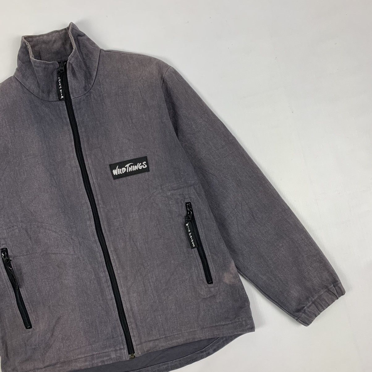 Vintage Vintage Wild Things Zipper Faded Jacket Size US XS / EU 42 / 0 - 3 Thumbnail