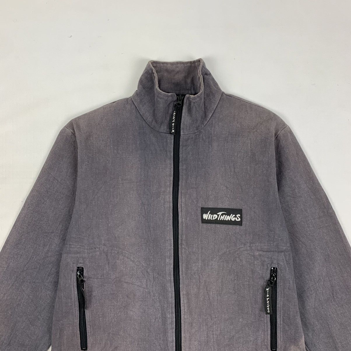 Vintage Vintage Wild Things Zipper Faded Jacket Size US XS / EU 42 / 0 - 4 Thumbnail