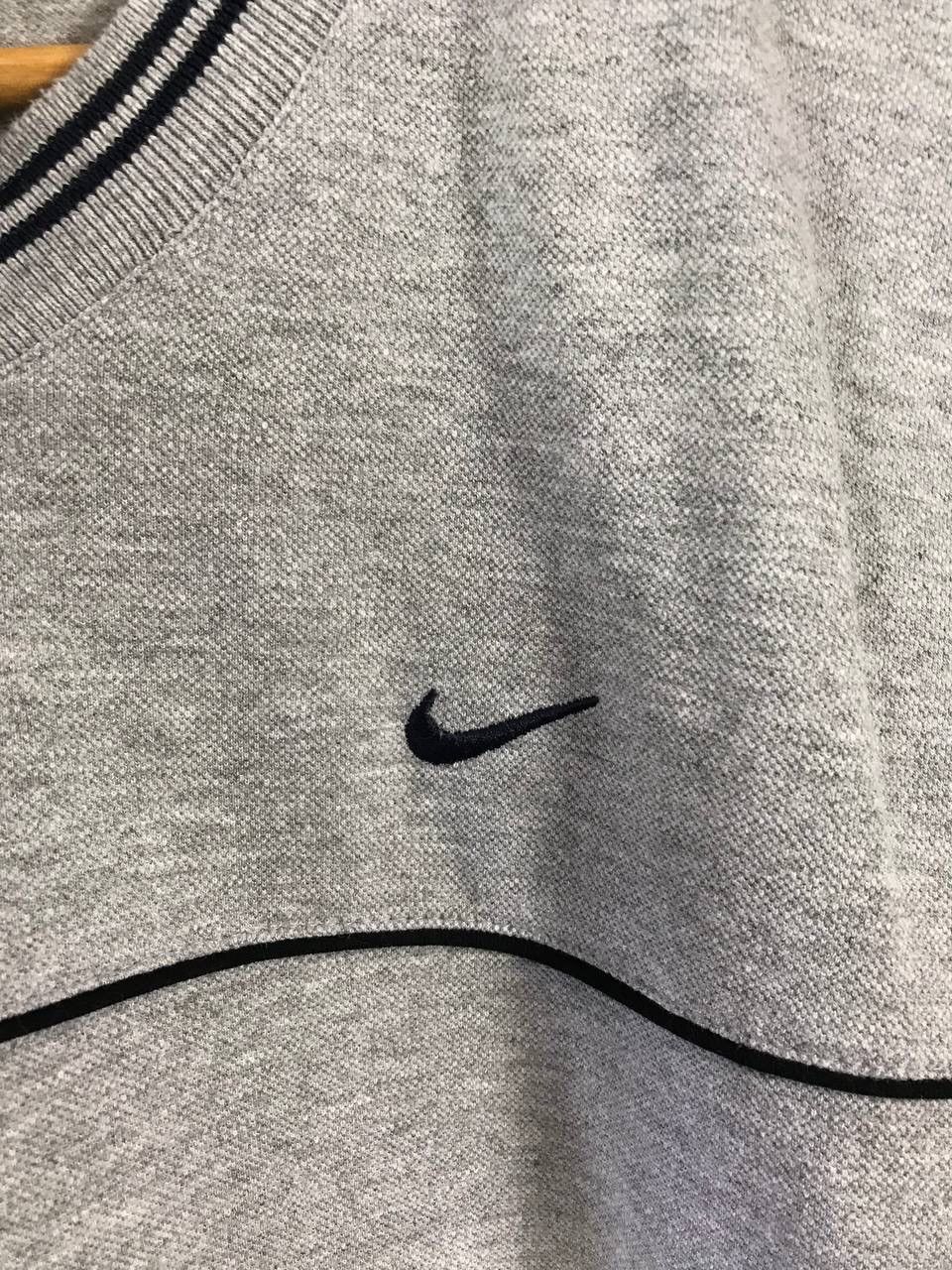 Nike × Vintage Nike Vintage Swoosh Streetwear Vintage Gray Size US L / EU 52-54 / 3 - 6 Thumbnail