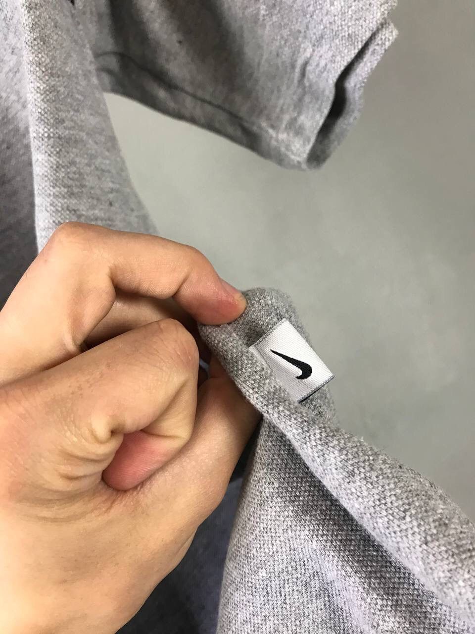 Nike × Vintage Nike Vintage Swoosh Streetwear Vintage Gray Size US L / EU 52-54 / 3 - 4 Thumbnail
