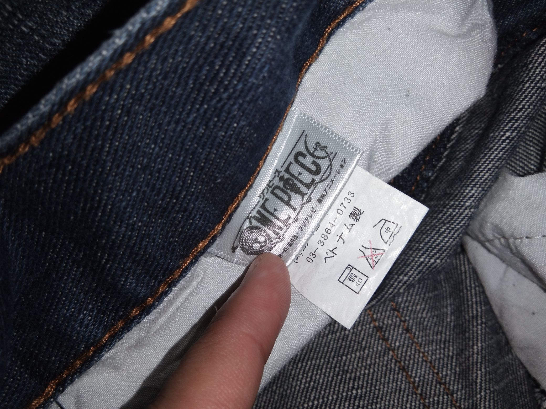 Japanese Brand × One Piece One Piece Short Pants Denim Jeans Tony Tony Chopper anime Size US 30 / EU 46 - 5 Thumbnail