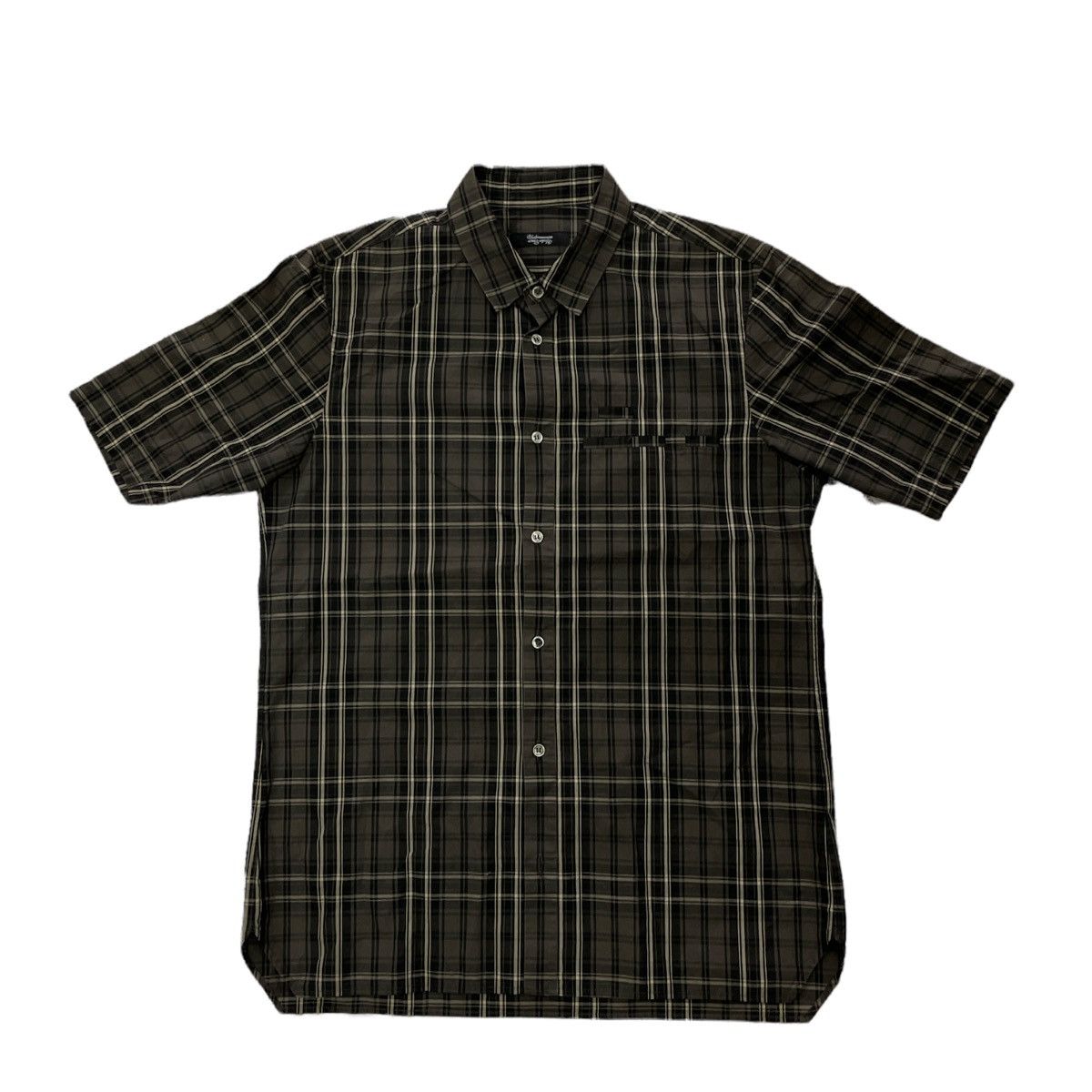 Pre-owned Jun Takahashi X Undercover Undercoverism Plaids Button-up Shirt In Black