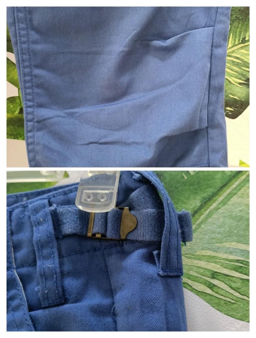 Japanese Brand Re Dark "LUS RETRACT" Blue Ankle Pants W28–30 L37 Size US 28 / EU 44 - 7 Thumbnail
