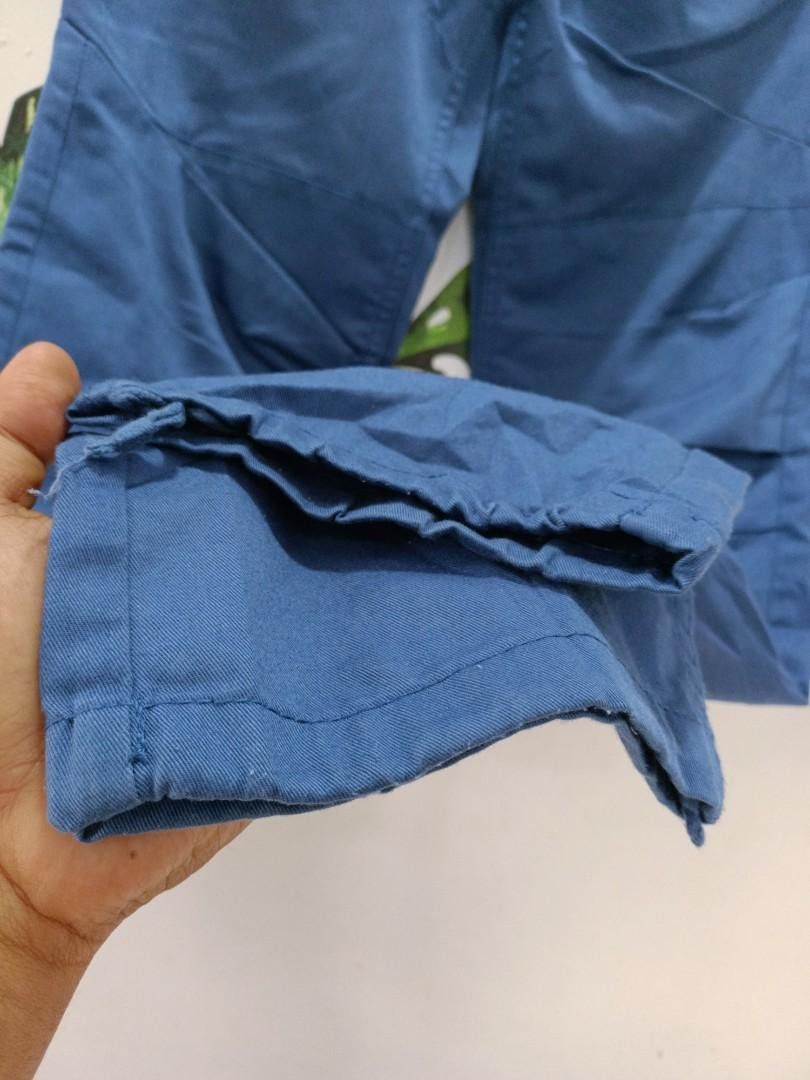 Japanese Brand Re Dark "LUS RETRACT" Blue Ankle Pants W28–30 L37 Size US 28 / EU 44 - 6 Thumbnail