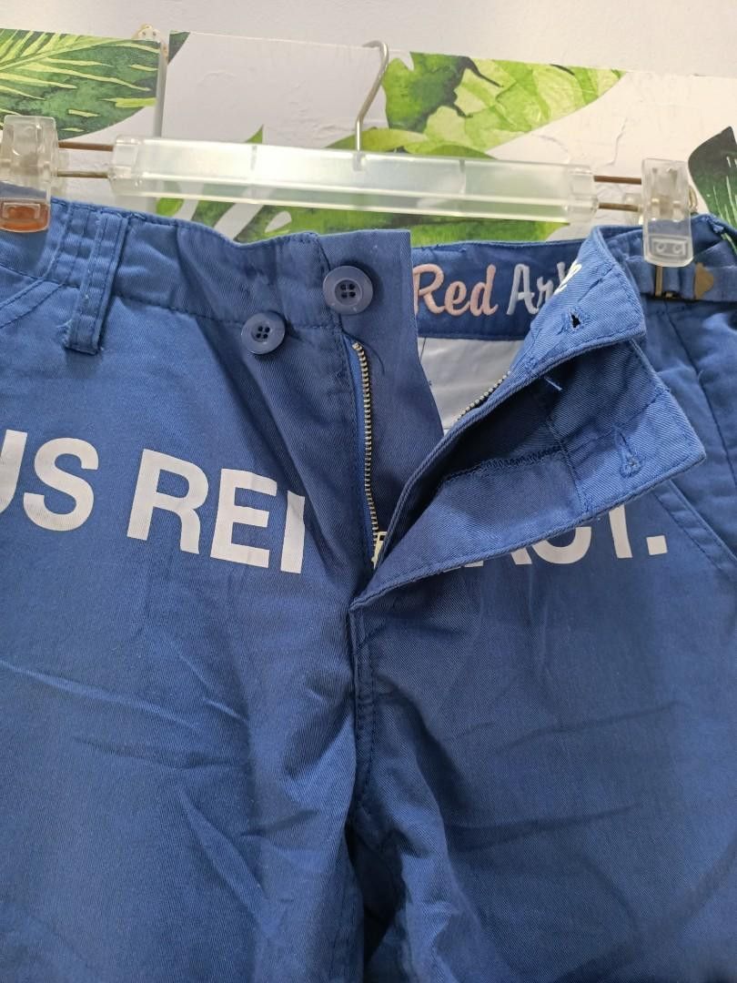Japanese Brand Re Dark "LUS RETRACT" Blue Ankle Pants W28–30 L37 Size US 28 / EU 44 - 4 Thumbnail