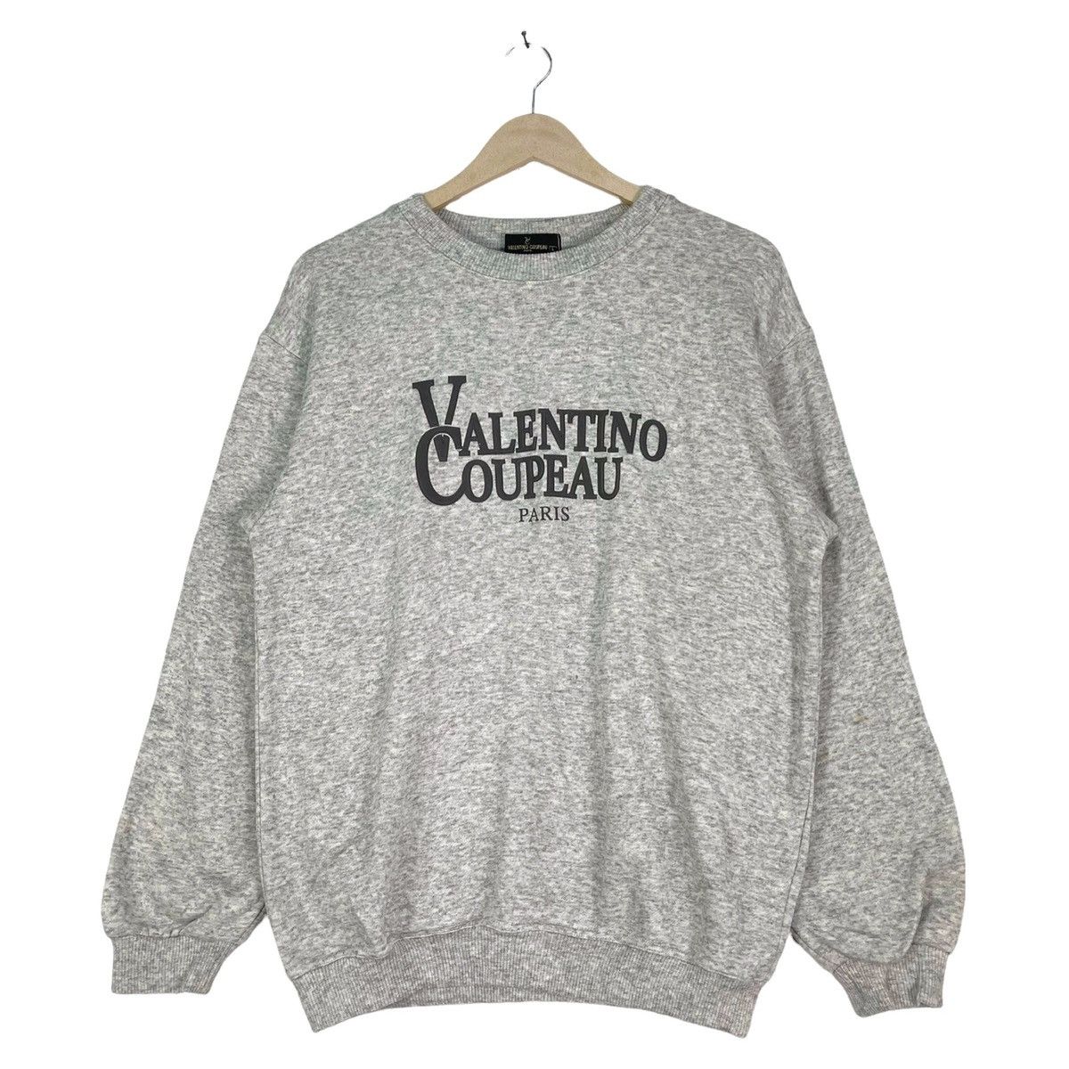 Vintage Valentino Coupeau Sweatshirt Crewneck Grey