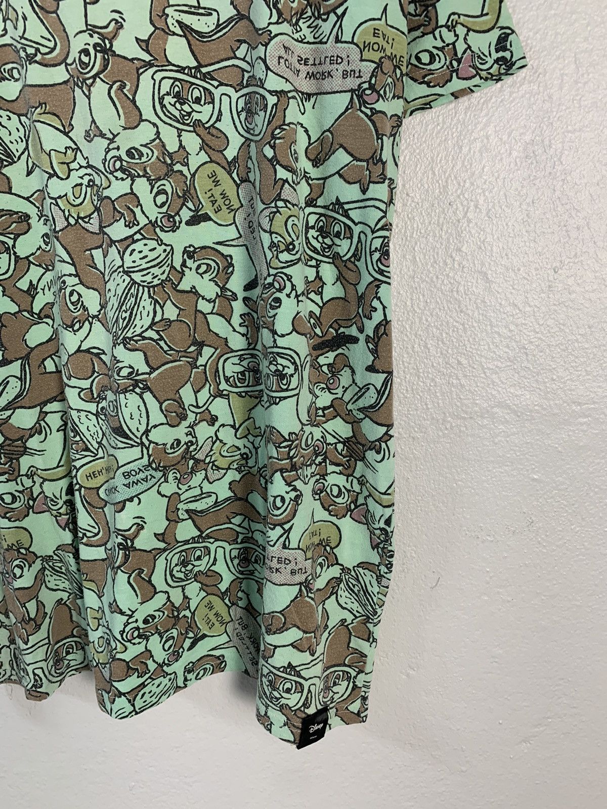 Artek Artex x Disney Chipsdale Fullprint Women Tee Size ONE SIZE - 2 Thumbnail