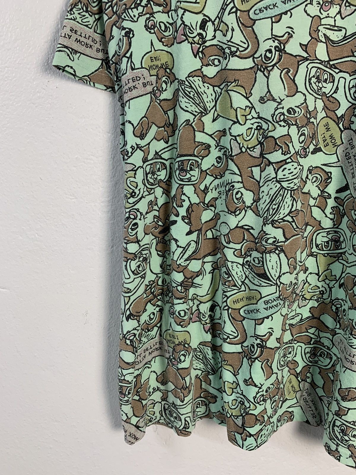 Artek Artex x Disney Chipsdale Fullprint Women Tee Size ONE SIZE - 3 Thumbnail