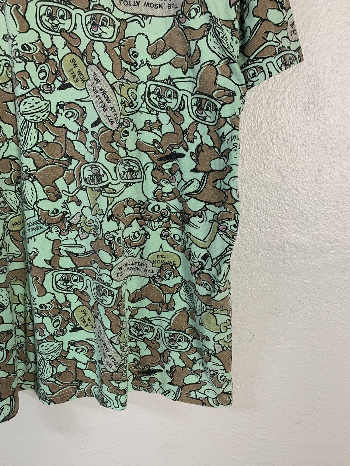 Artek Artex x Disney Chipsdale Fullprint Women Tee Size ONE SIZE - 9 Thumbnail