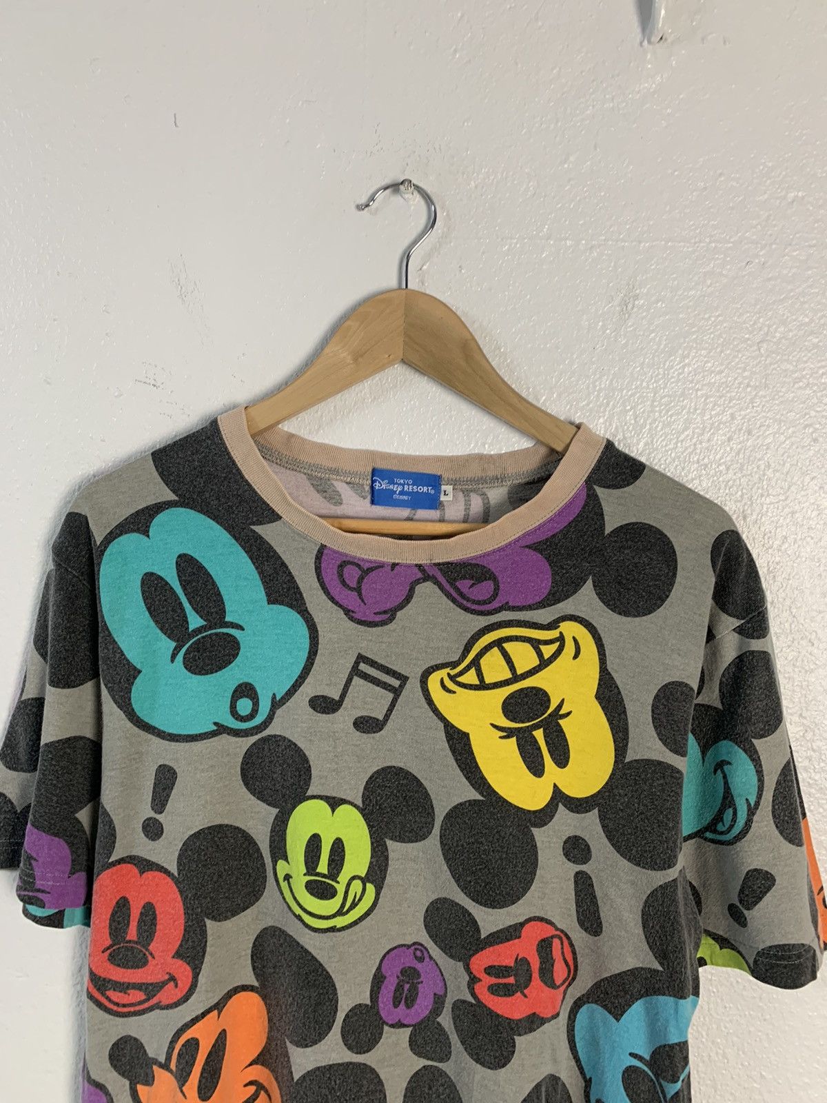 Disney Disney Resort Fullprint Mickey Mouse Tee Size US M / EU 48-50 / 2 - 4 Thumbnail