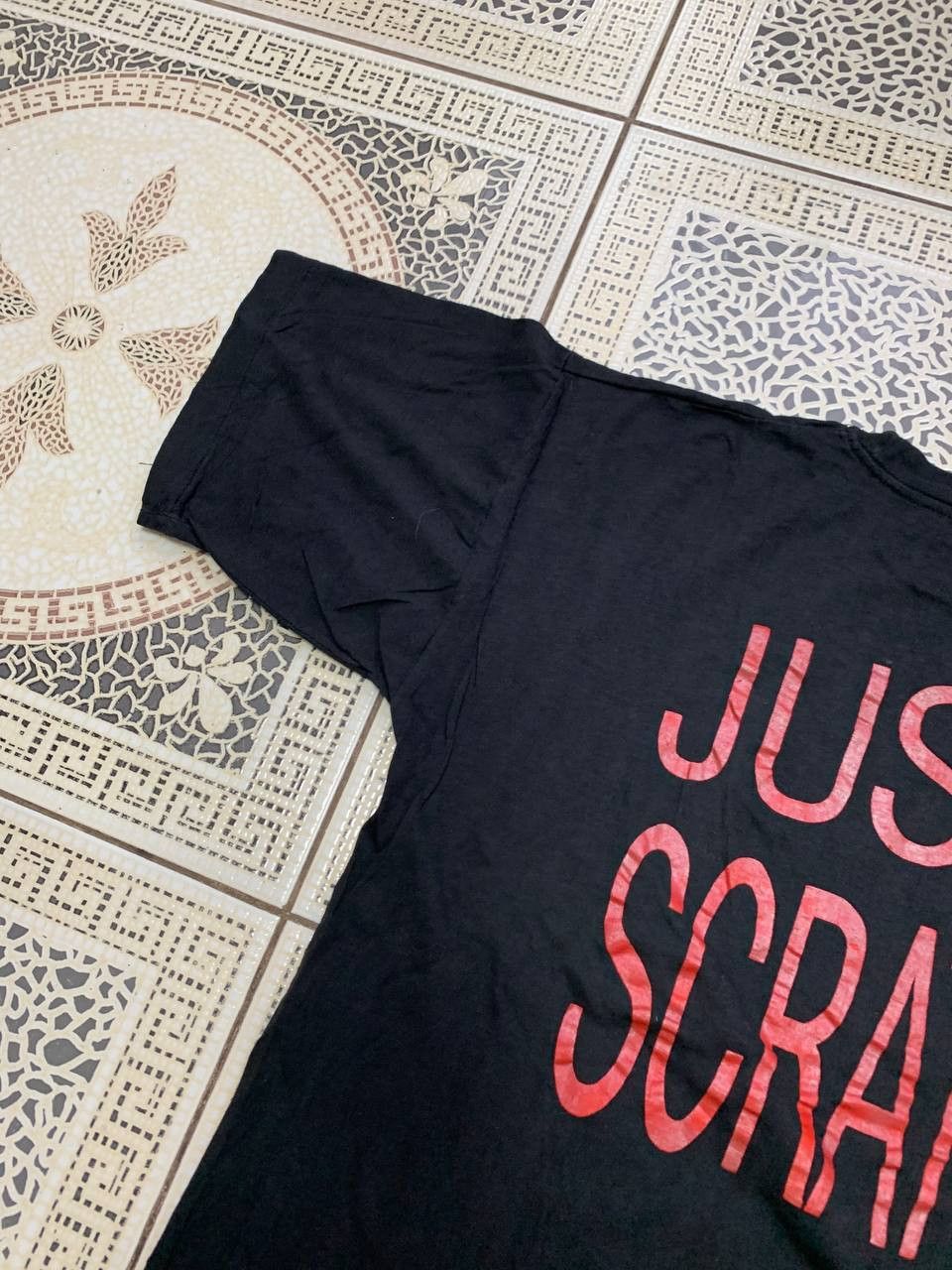 Band Tees Curare Just A Scratch 1991 vintage tee Size US L / EU 52-54 / 3 - 11 Thumbnail