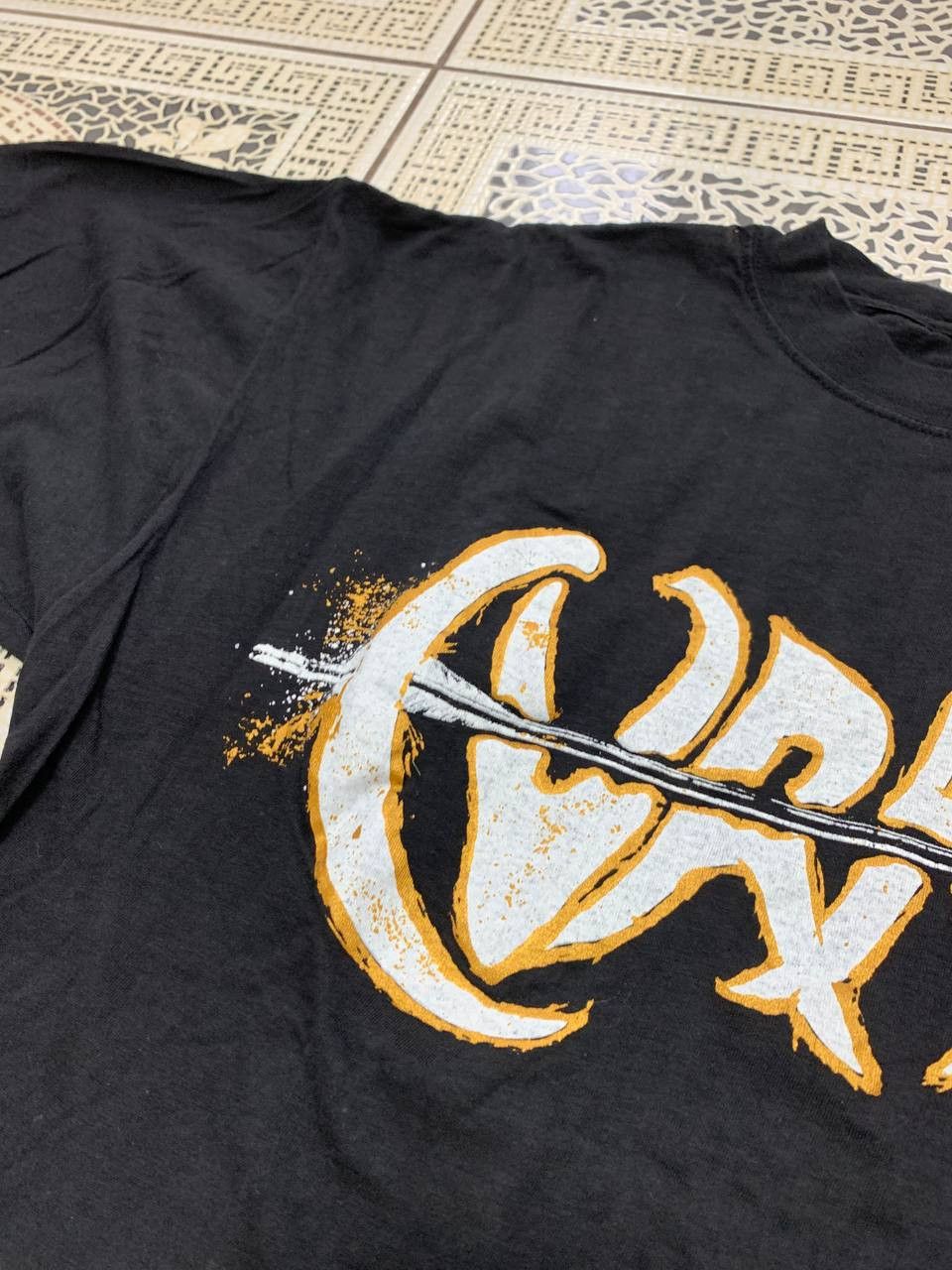Band Tees Curare Just A Scratch 1991 vintage tee Size US L / EU 52-54 / 3 - 6 Thumbnail