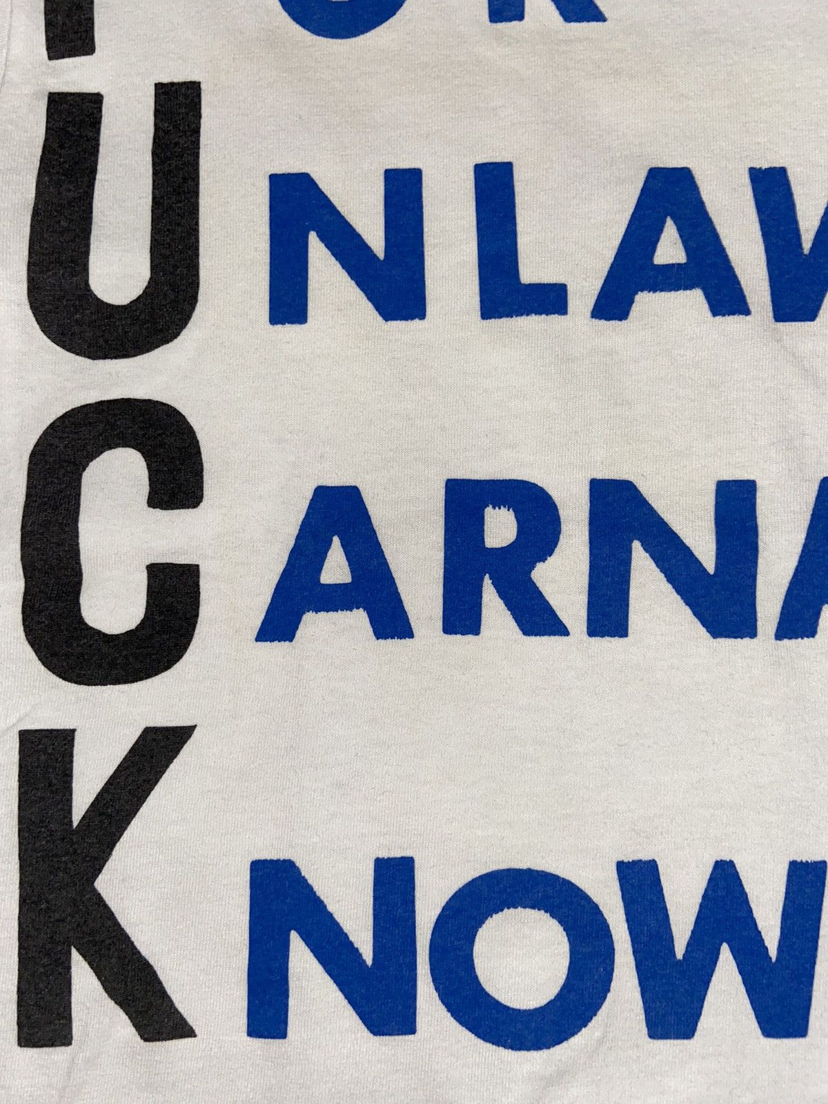 Jun Takahashi × Undercover Rare Handprinted 1994 Undercover “F.U.C.K” Shirt Size US S / EU 44-46 / 1 - 3 Thumbnail