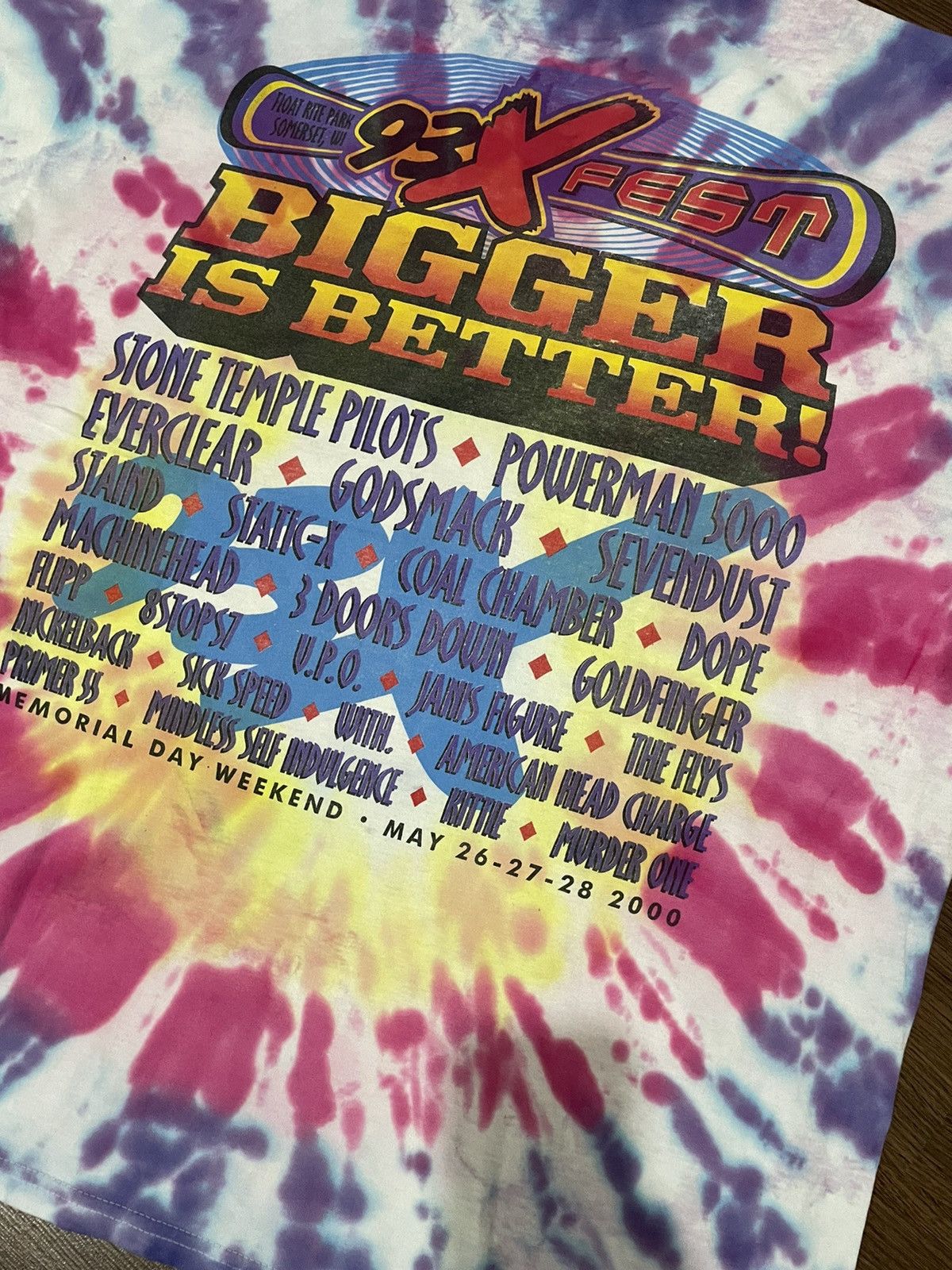 Band Tees × Vintage VTG x Powerman 5000 x Everclear x Sevendust x Godsmack Tee Size US XL / EU 56 / 4 - 9 Thumbnail