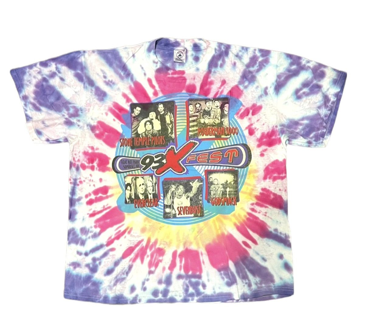 Band Tees × Vintage VTG x Powerman 5000 x Everclear x Sevendust x Godsmack Tee Size US XL / EU 56 / 4 - 1 Thumbnail