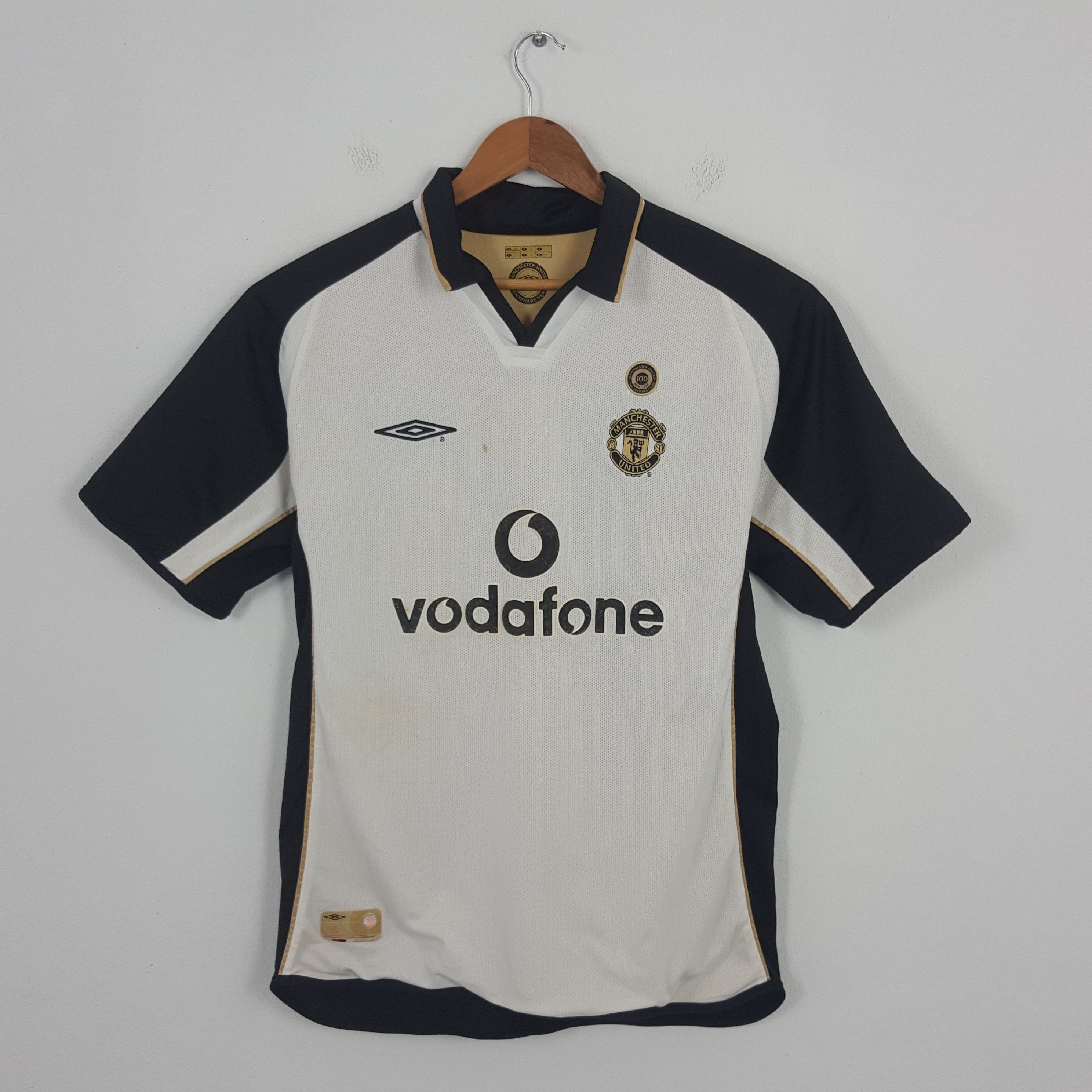 ウェア Manchester United Reversible Uniform MANCHESTER UNITED 2001 2002 REVERSIBLE FOOTBALL SHIRT SOCCER