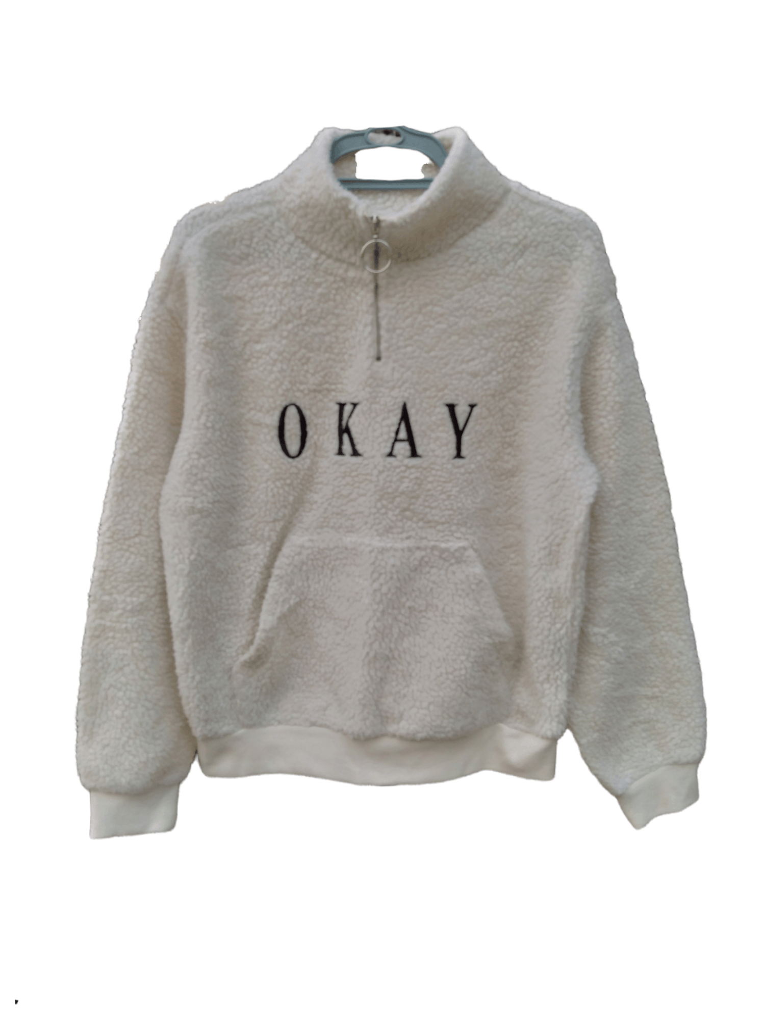 H&M PILE LINED FLEECE SWEATER
