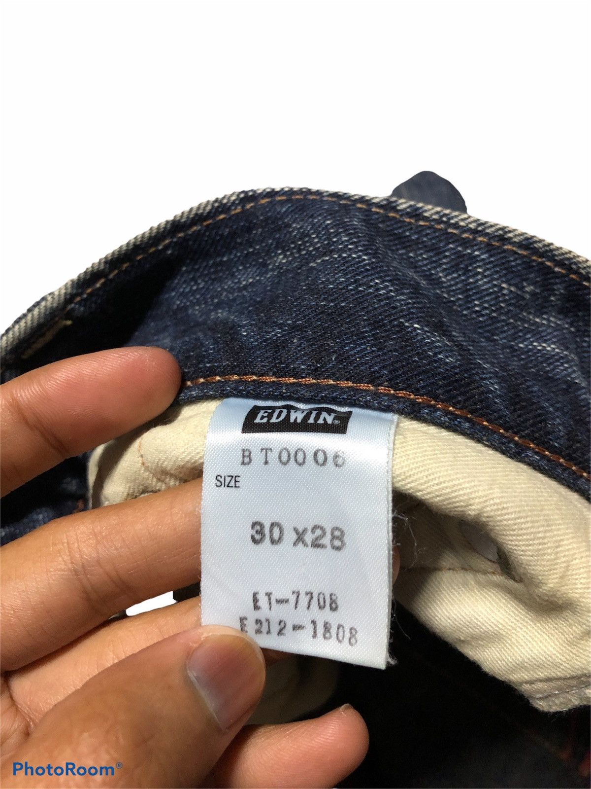 Edwin VINTAGE EDWIN BLUE TRIP DISTRESSED DENIM Size US 31 - 7 Thumbnail