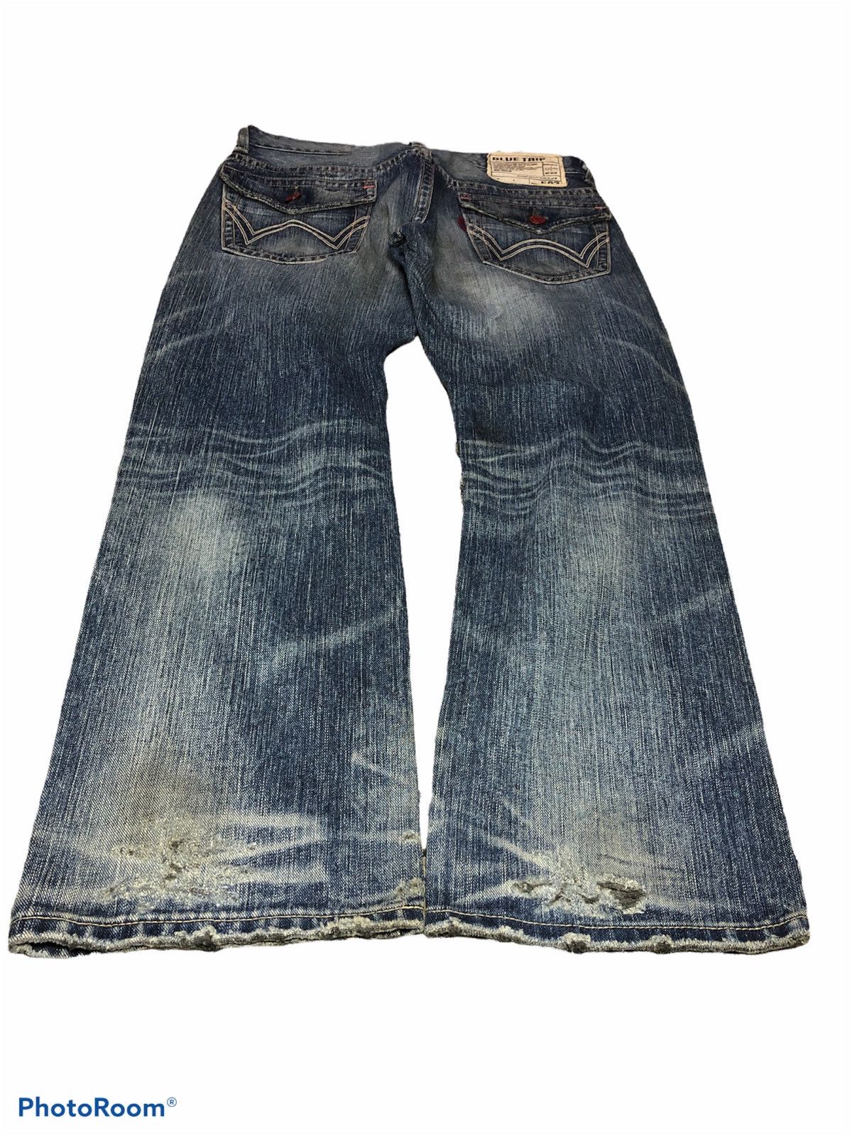 Edwin VINTAGE EDWIN BLUE TRIP DISTRESSED DENIM Size US 31 - 6 Thumbnail