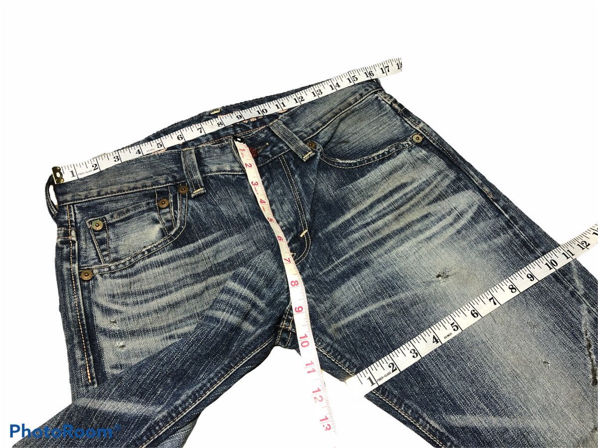 Edwin VINTAGE EDWIN BLUE TRIP DISTRESSED DENIM Size US 31 - 8 Thumbnail