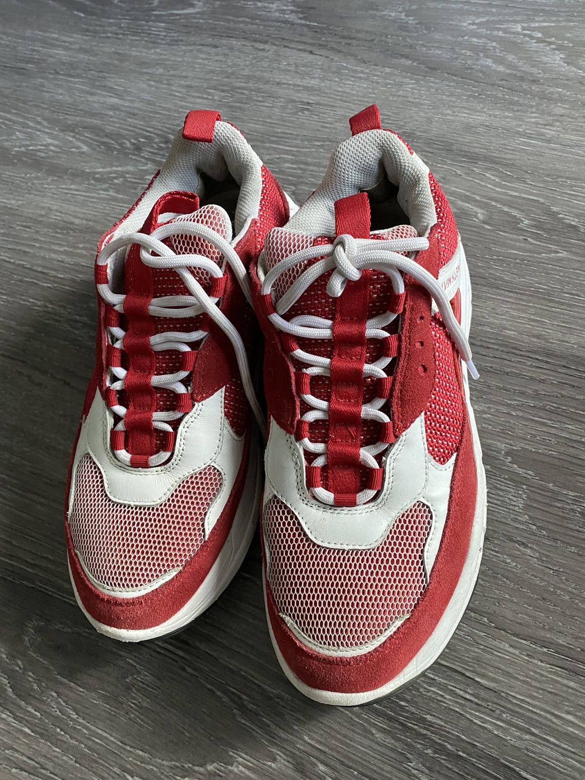 Calvin Klein Calvin Klein Jeans Sneakers Red and White Chunky Shoes Size US 9 / EU 42 - 5 Thumbnail