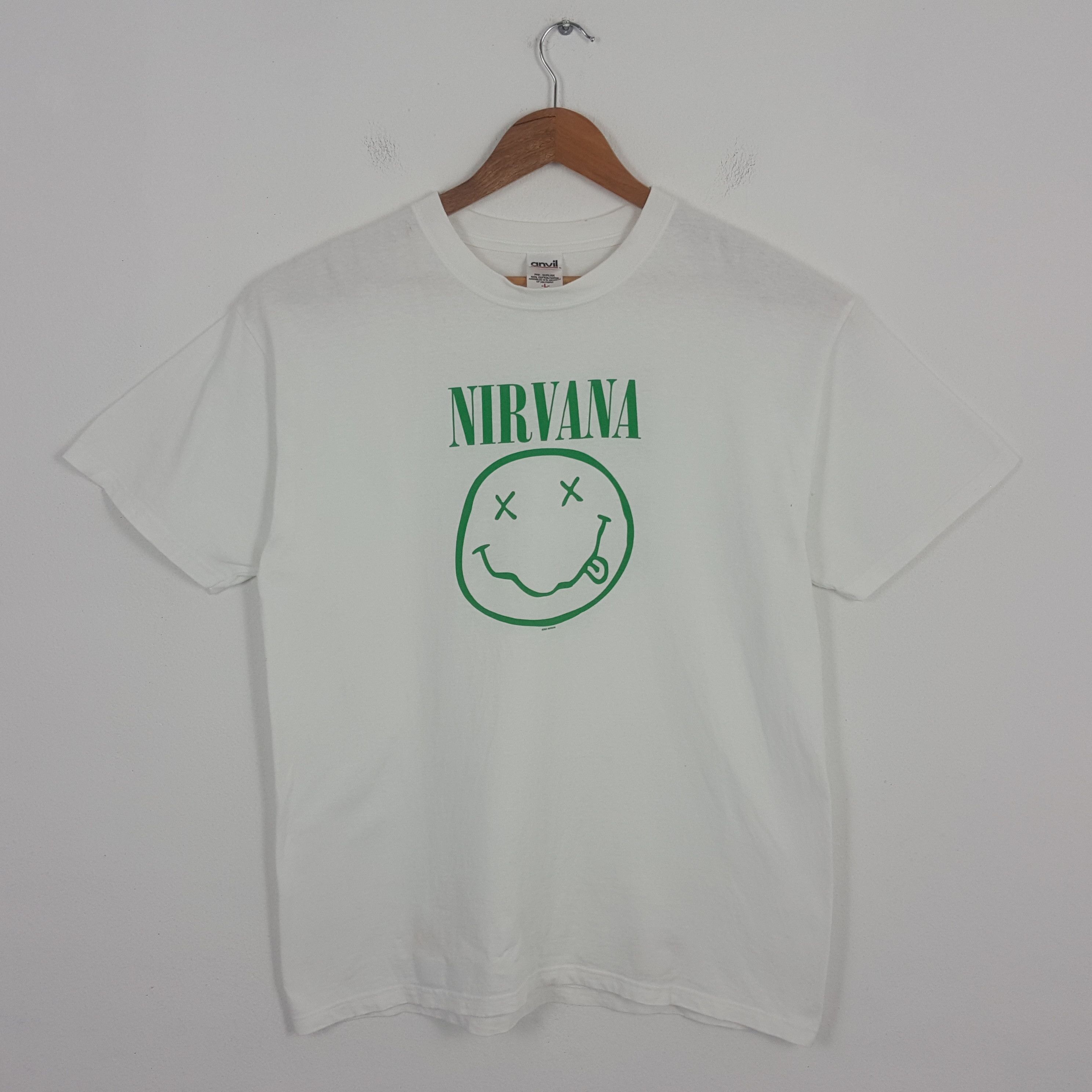 Vintage NIRVANA American Rock Band Tour T-Shirt
