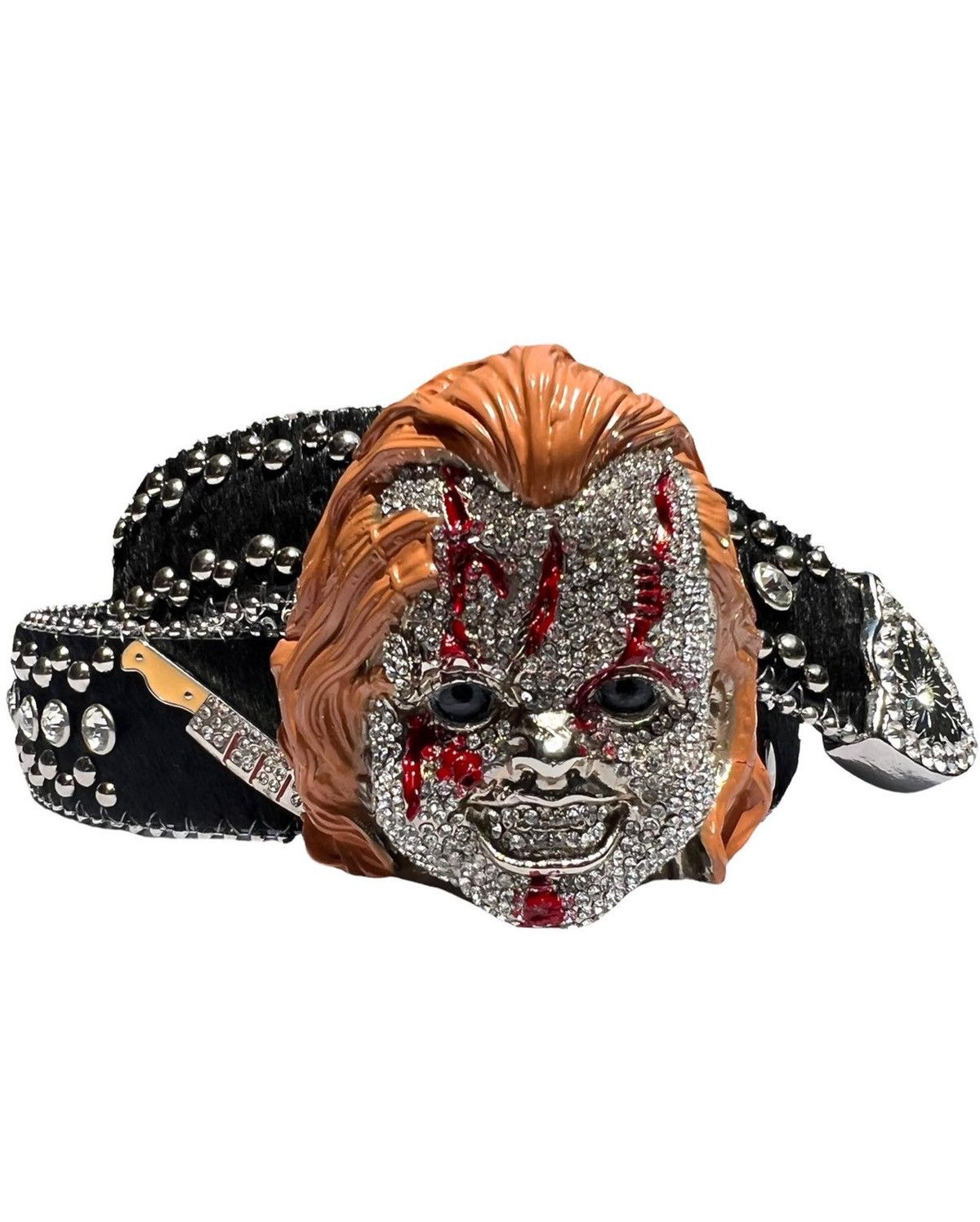 Chucky rhinestone popular belt