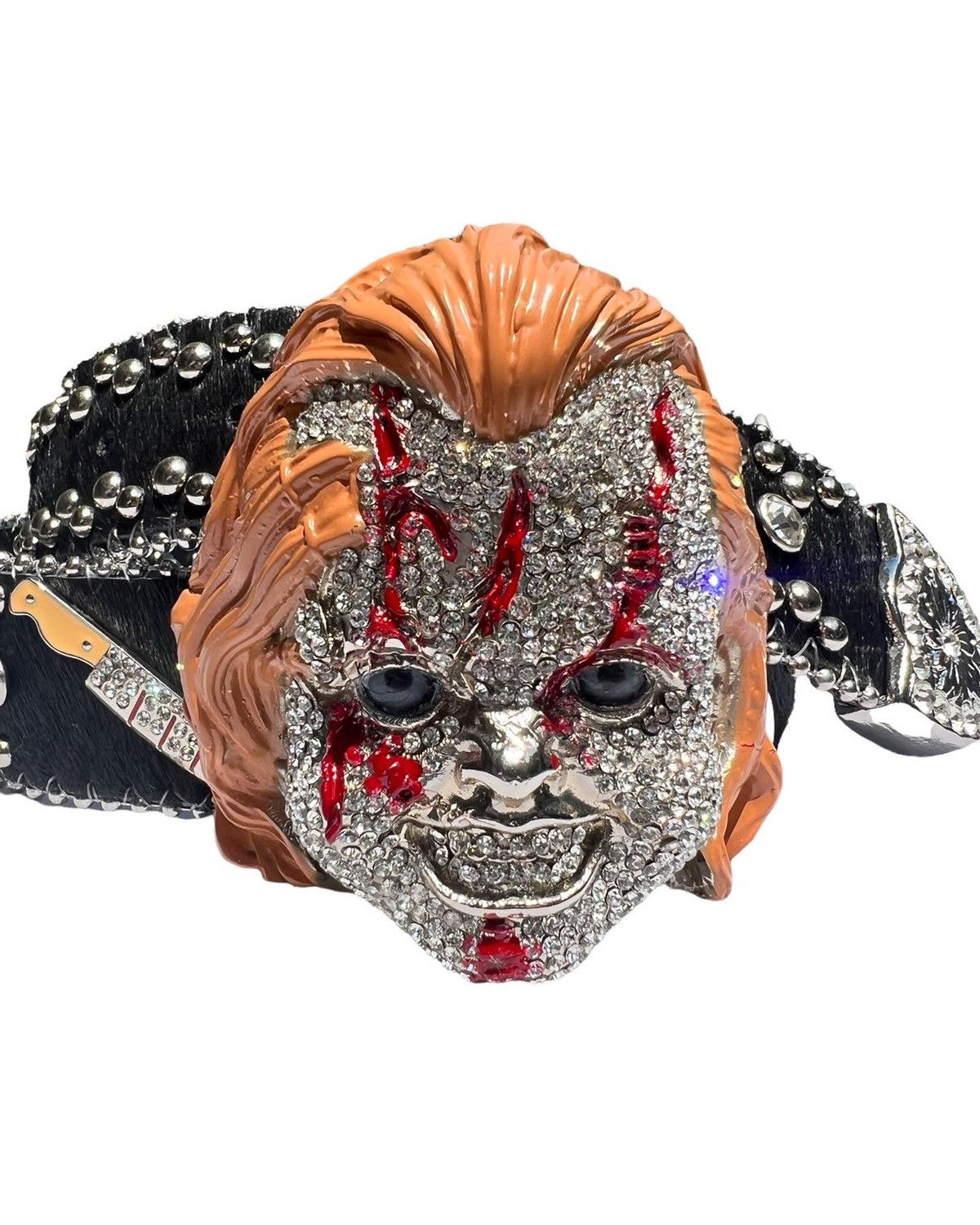 Chucky rhinestone popular belt