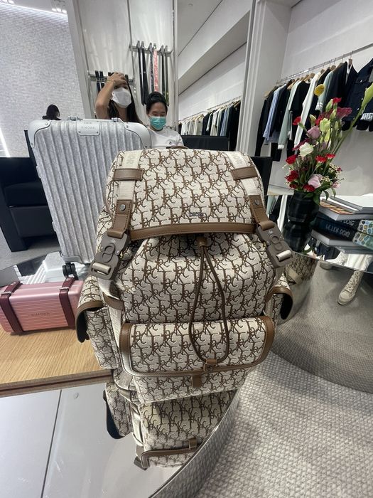 Christian Dior X Travis Scott backpack