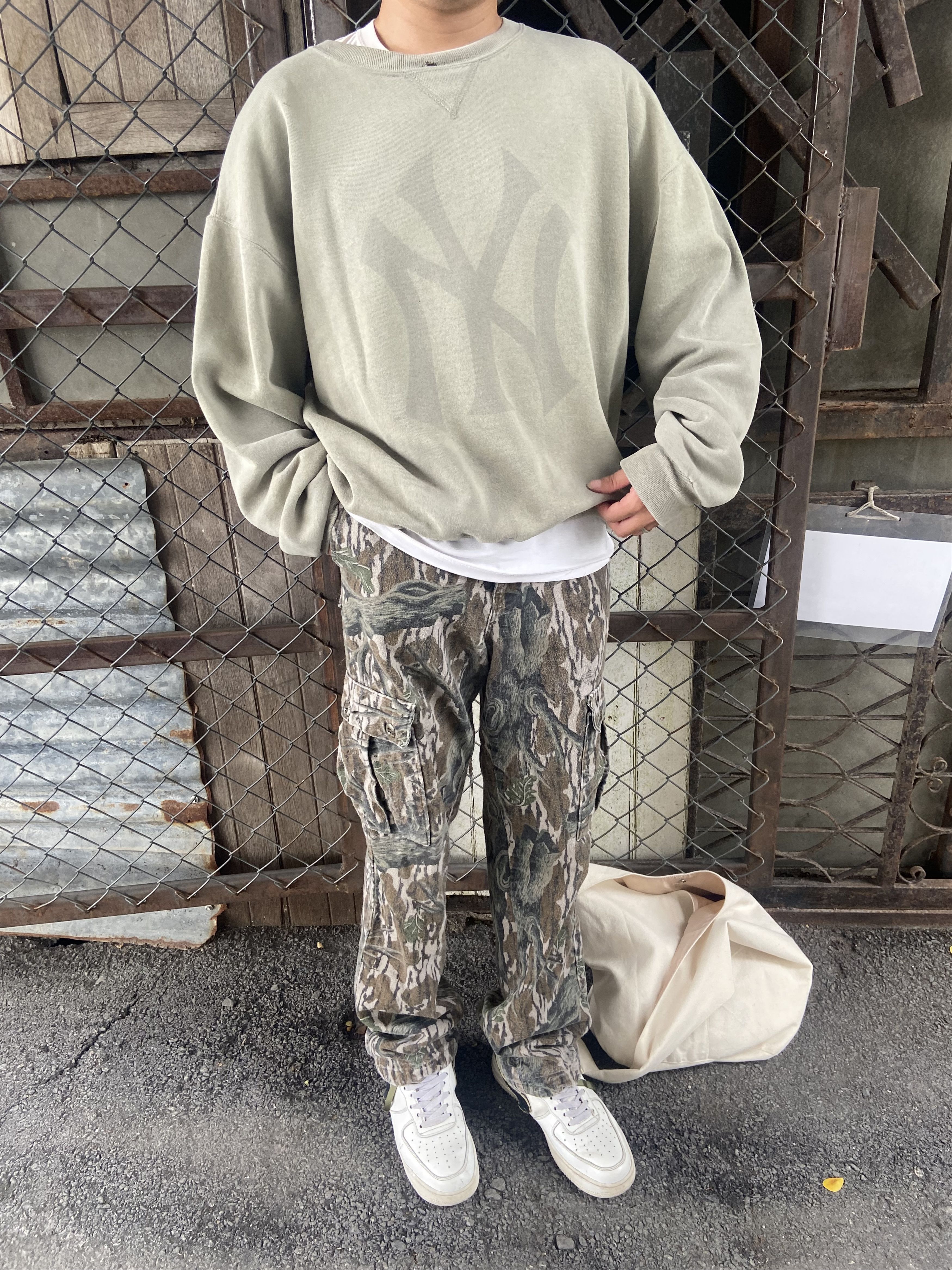 Vintage 🍂 Vintage Real Tree Fleece Cargo Pants | Grailed