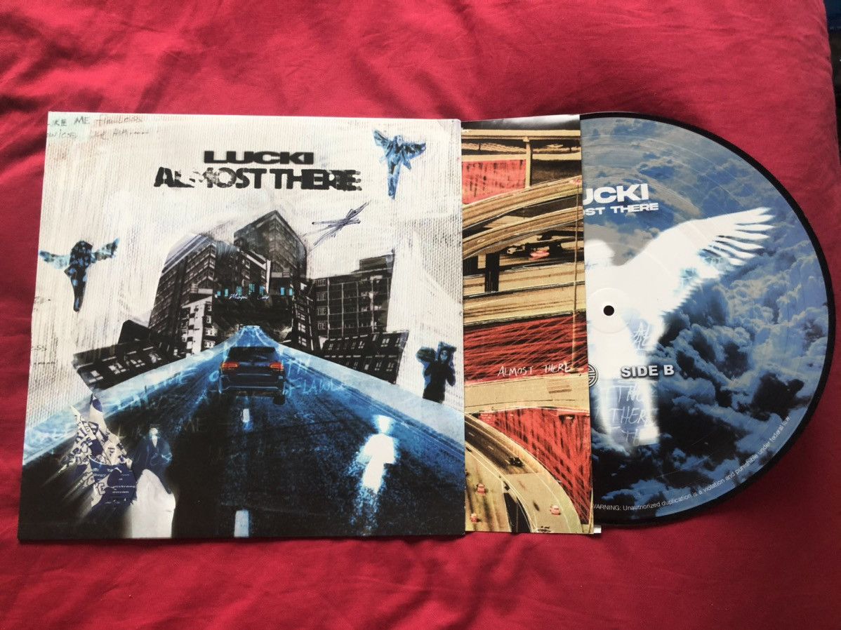 Lucki Signed Almost There Vinyl