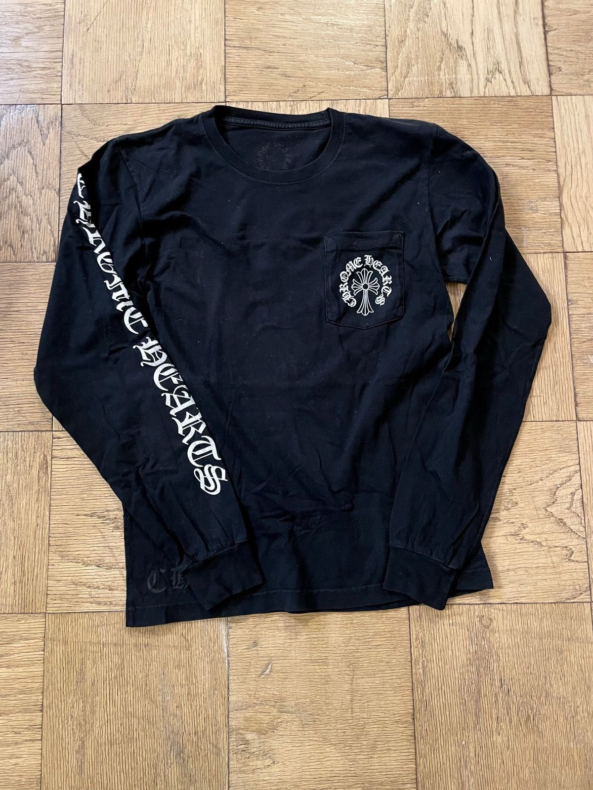 Chrome Hearts Chrome Hearts Long-Sleeved Cross T-Shirt | Grailed