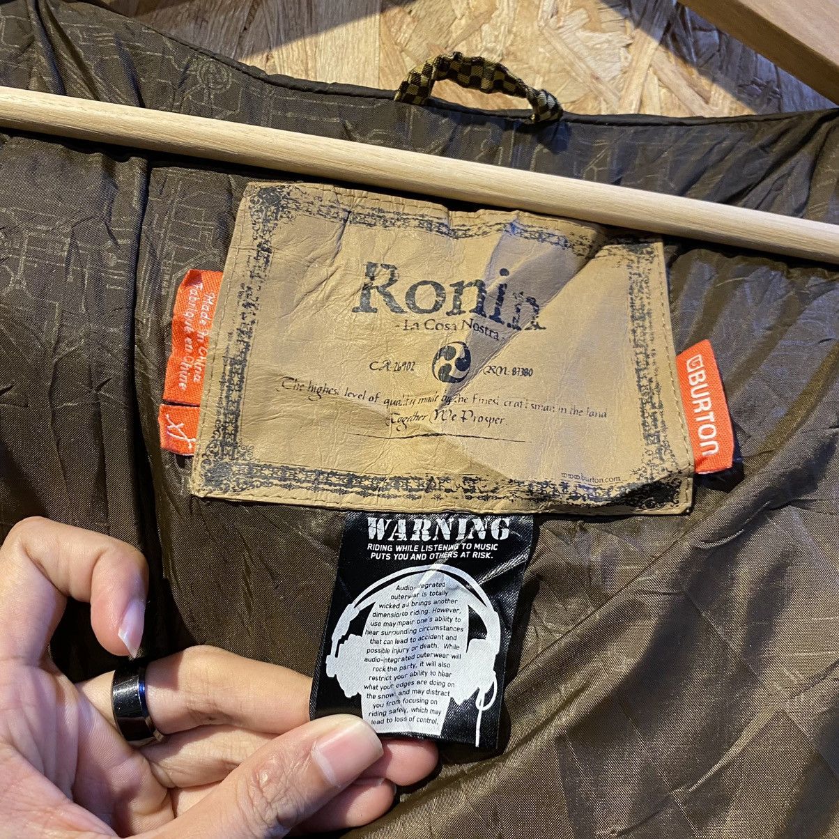 Burton × Ronin Division Ronin La Cosa Nostra Burton Check Golden Puffer Jackets Size US XL / EU 56 / 4 - 16 Thumbnail